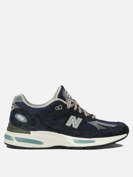 Low top sneakers 50% mesh 50% leather - 100% rubber  Blue - New Balance Men | PDP | VIETTI Online Store 
