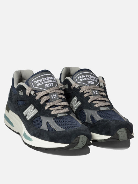 Low top sneakers 50% mesh 50% leather - 100% rubber  Blue - New Balance Men | PDP | VIETTI Online Store | 2
