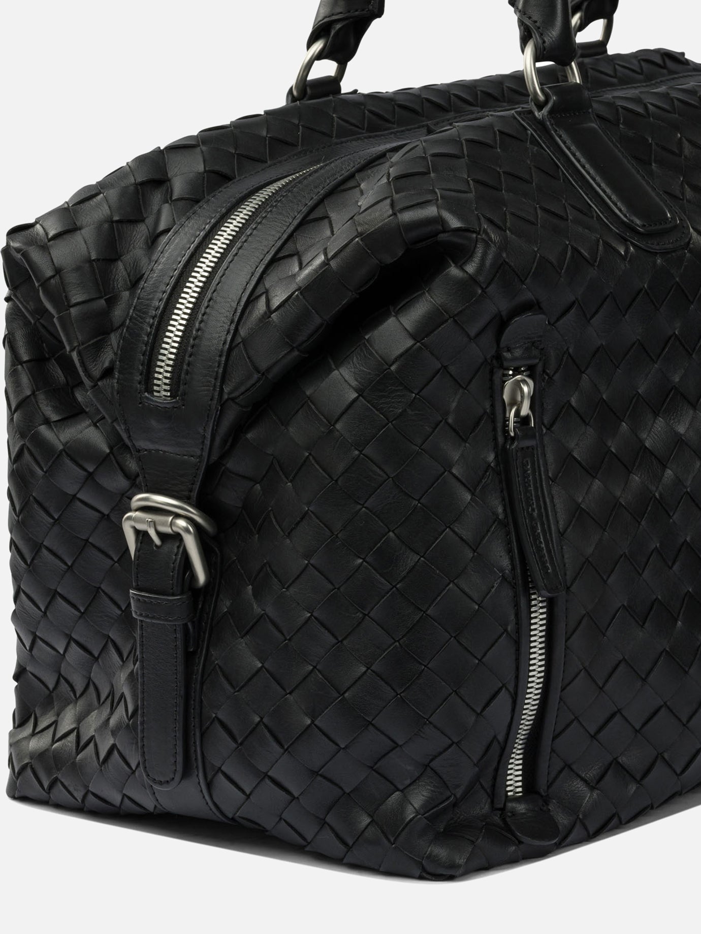 Travel bags 100% leather  Black - Officine Creative Men | PDP | VIETTI Online Store | thumbnail_4