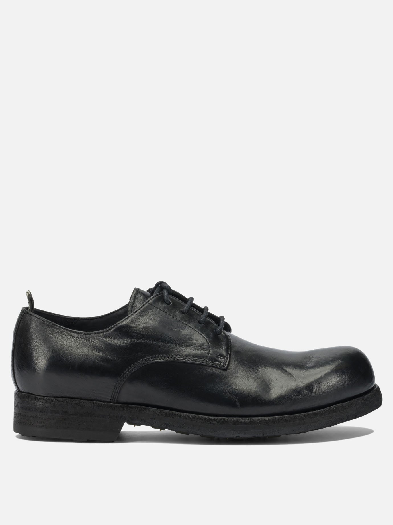 Derby 100% leather - 100% rubber  Black - Officine Creative Men | PDP | VIETTI Online Store | Zoom-Modal
