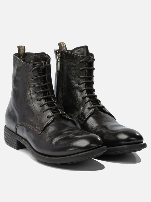Lace-up boots 100% calf leather - 100% rubber  Brown - Officine Creative Women | PLP | VIETTI Online Store | 2
