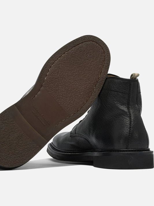 Lace-up boots 100% suede - 100% rubber  Black - Officine Creative Men | PLP | VIETTI Online Store | 2
