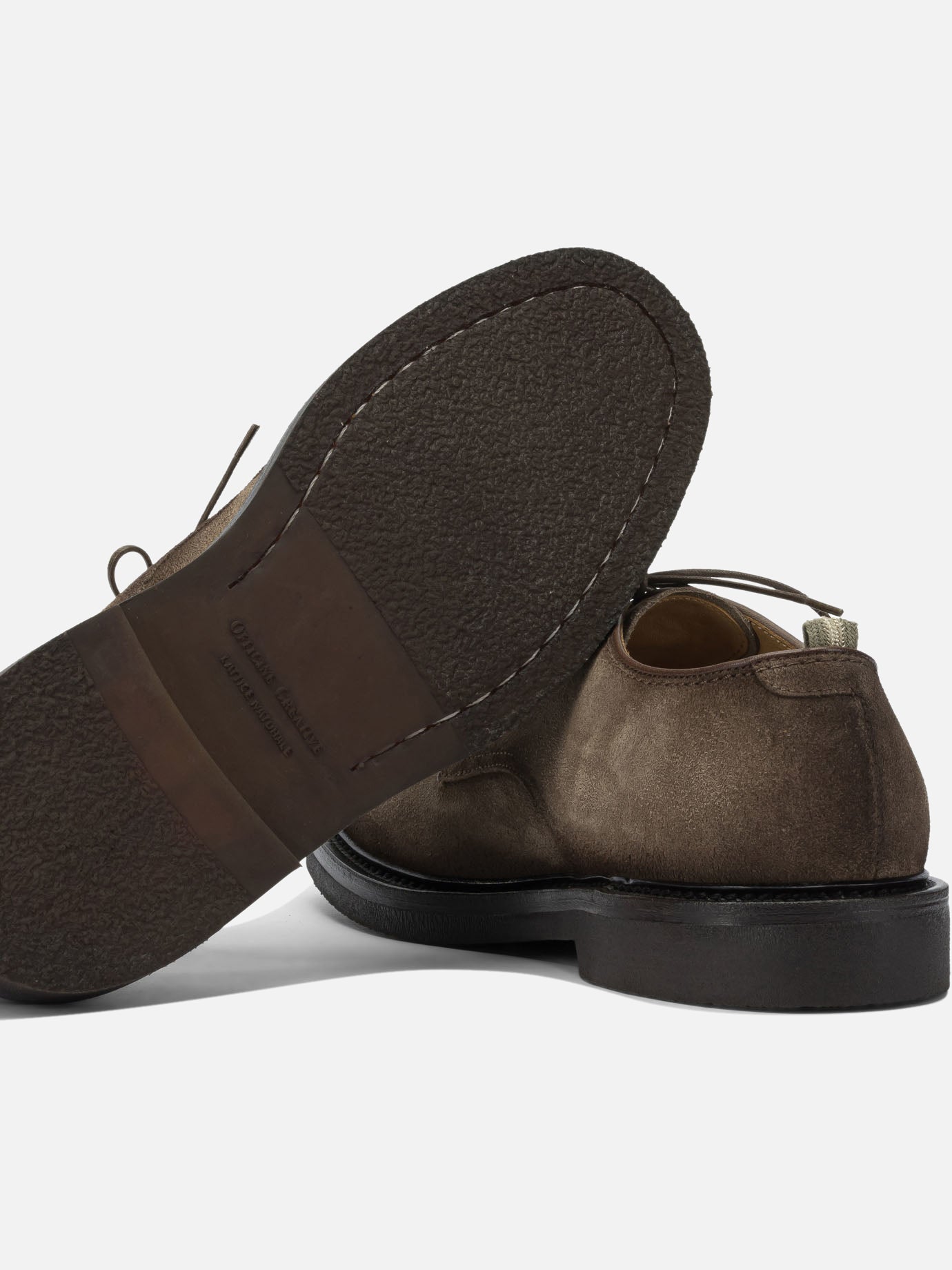 Derby 100% leather - 100% rubber  Brown - Officine Creative Men | PDP | VIETTI Online Store | Zoom-Modal_5
