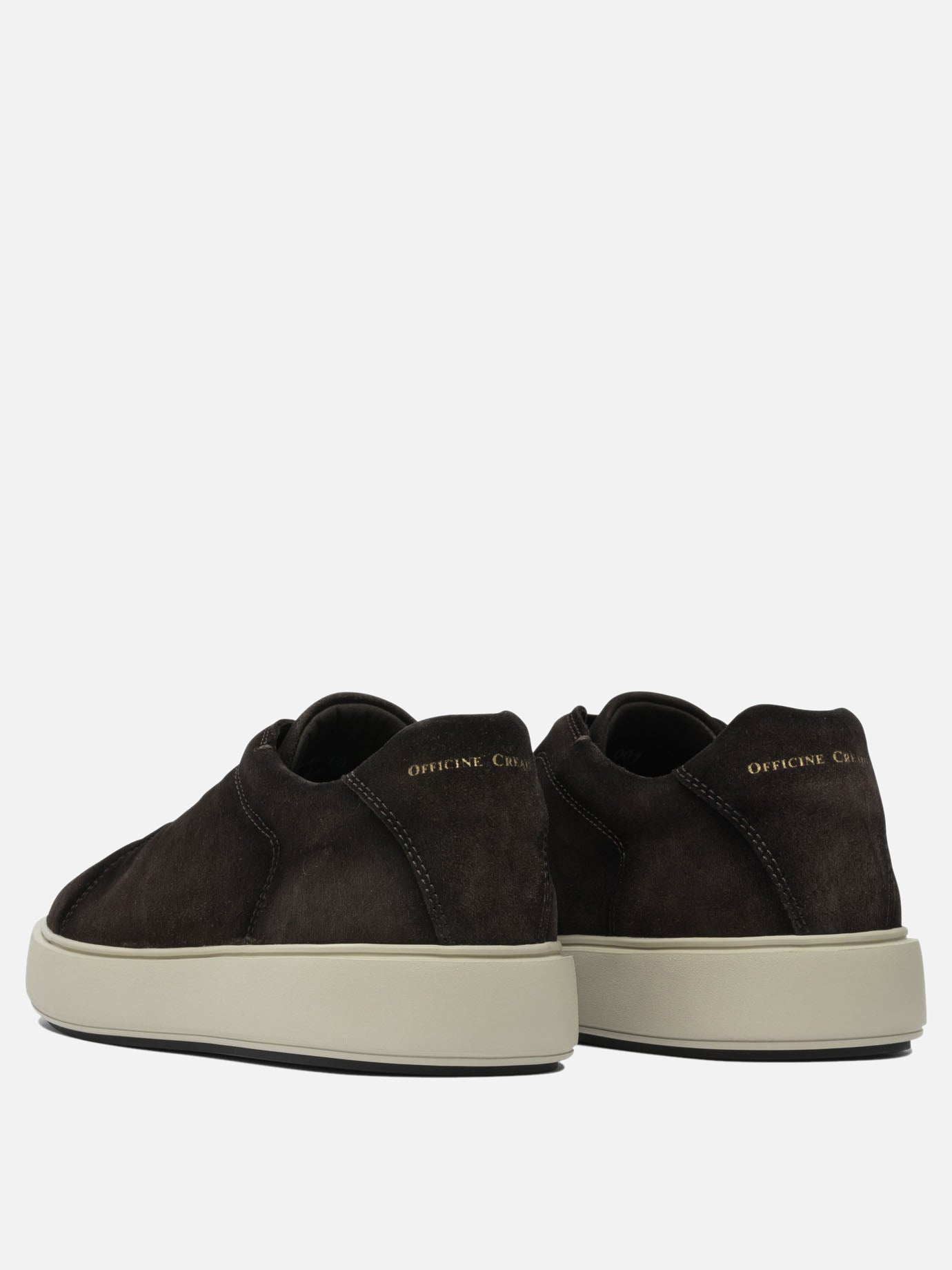 Low top sneakers 100% leather - 100% rubber  Brown - Officine Creative Men | PDP | VIETTI Online Store | Zoom-Modal_4
