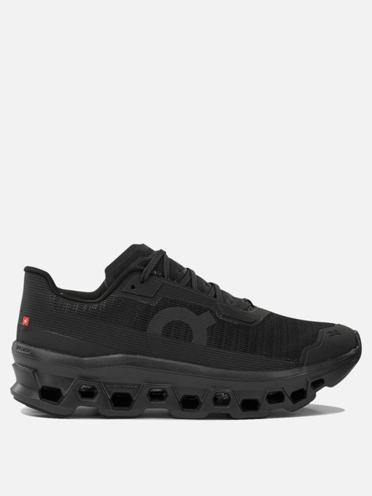 Low top sneakers 100% recycled polyester - 100% rubber  Black - On Running Men | PDP | VIETTI Online Store 
