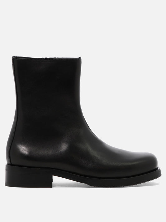 Zipped boots 100% cow leather - 70% leather 30% rubber  Black - Our Legacy Men | PLP | VIETTI Online Store 
