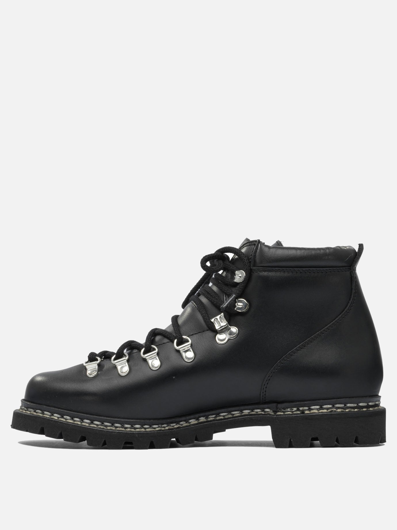 Lace-up boots 100% leather - 100% rubber  Black - Paraboot Men | PDP | VIETTI Online Store | thumbnail_3