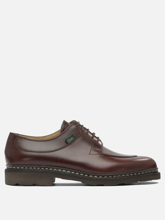 Derby 100% leather - 100% rubber  Brown - Paraboot Men | PLP | VIETTI Online Store 
