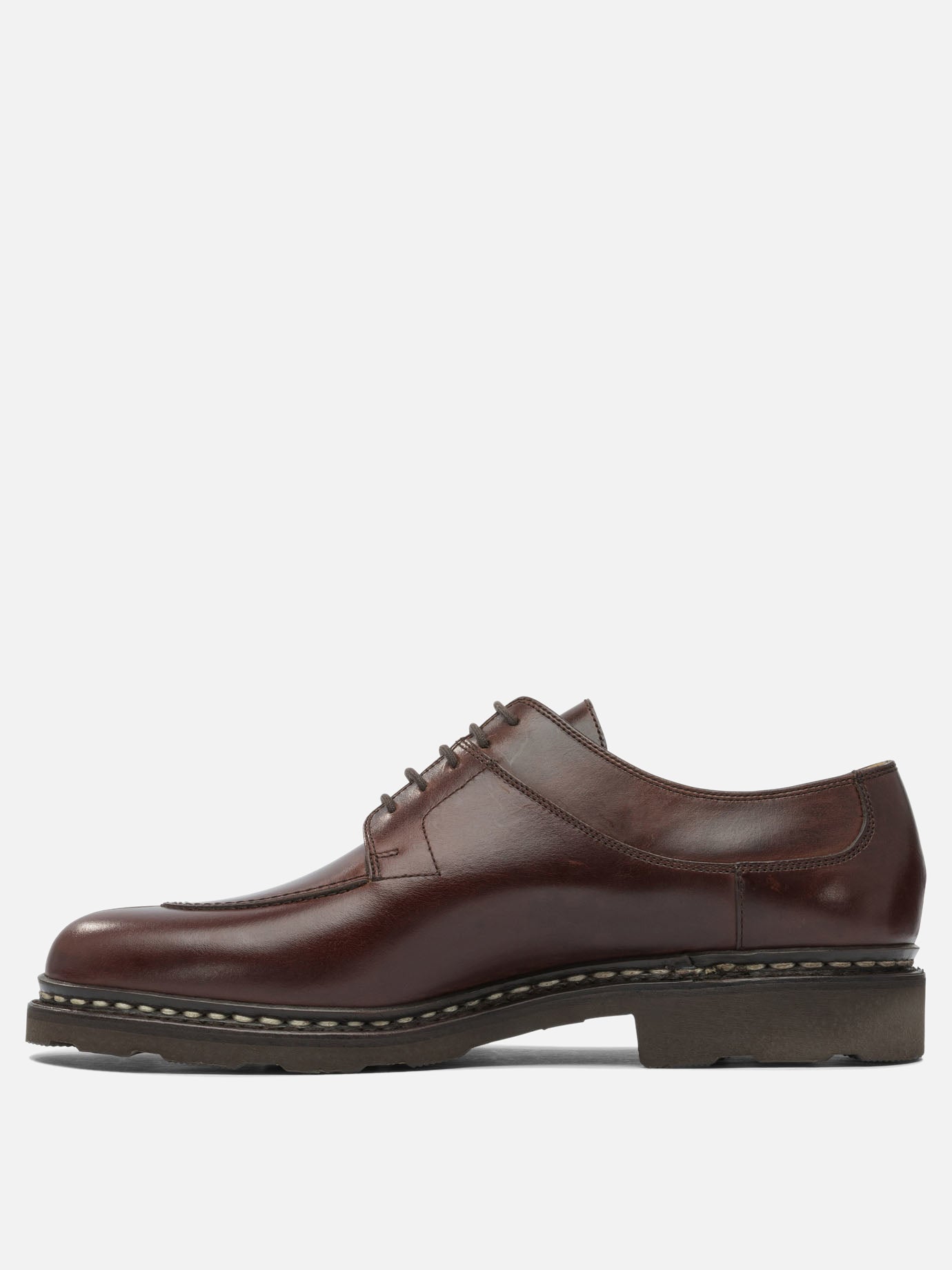 Derby 100% leather - 100% rubber  Brown - Paraboot Men | PDP | VIETTI Online Store | Zoom-Modal_3
