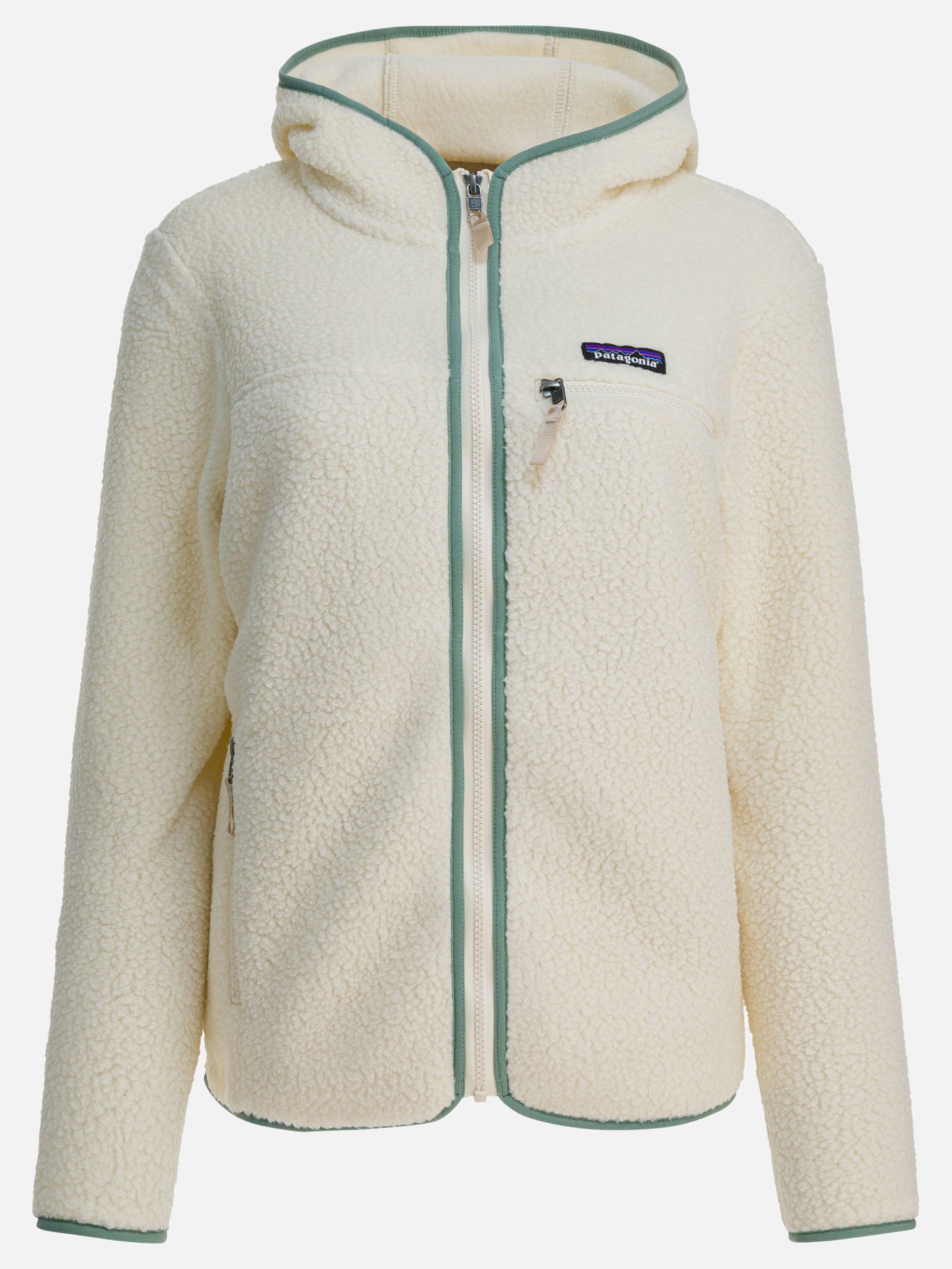 Leather jackets Logo  White - Patagonia Women | PDP | VIETTI Online Store | thumbnail