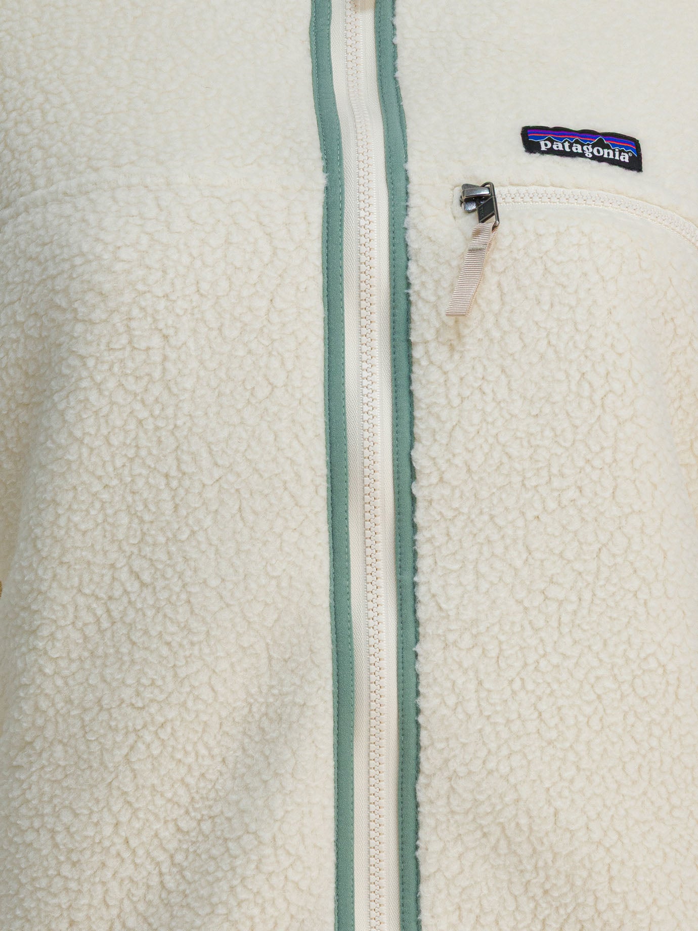 Leather jackets Logo  White - Patagonia Women | PDP | VIETTI Online Store | Zoom-Modal_3
