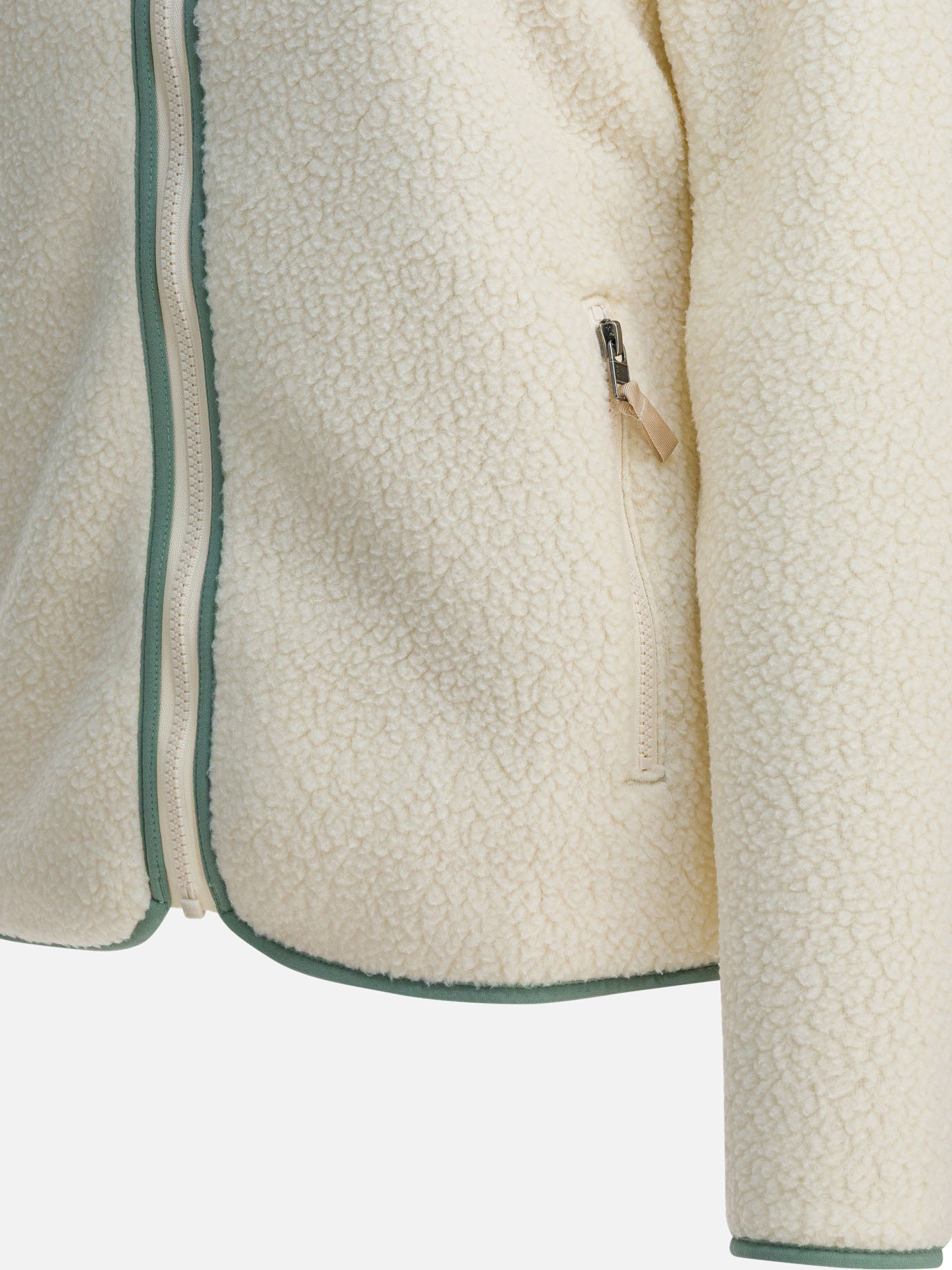 Leather jackets Logo  White - Patagonia Women | PDP | VIETTI Online Store | thumbnail_4