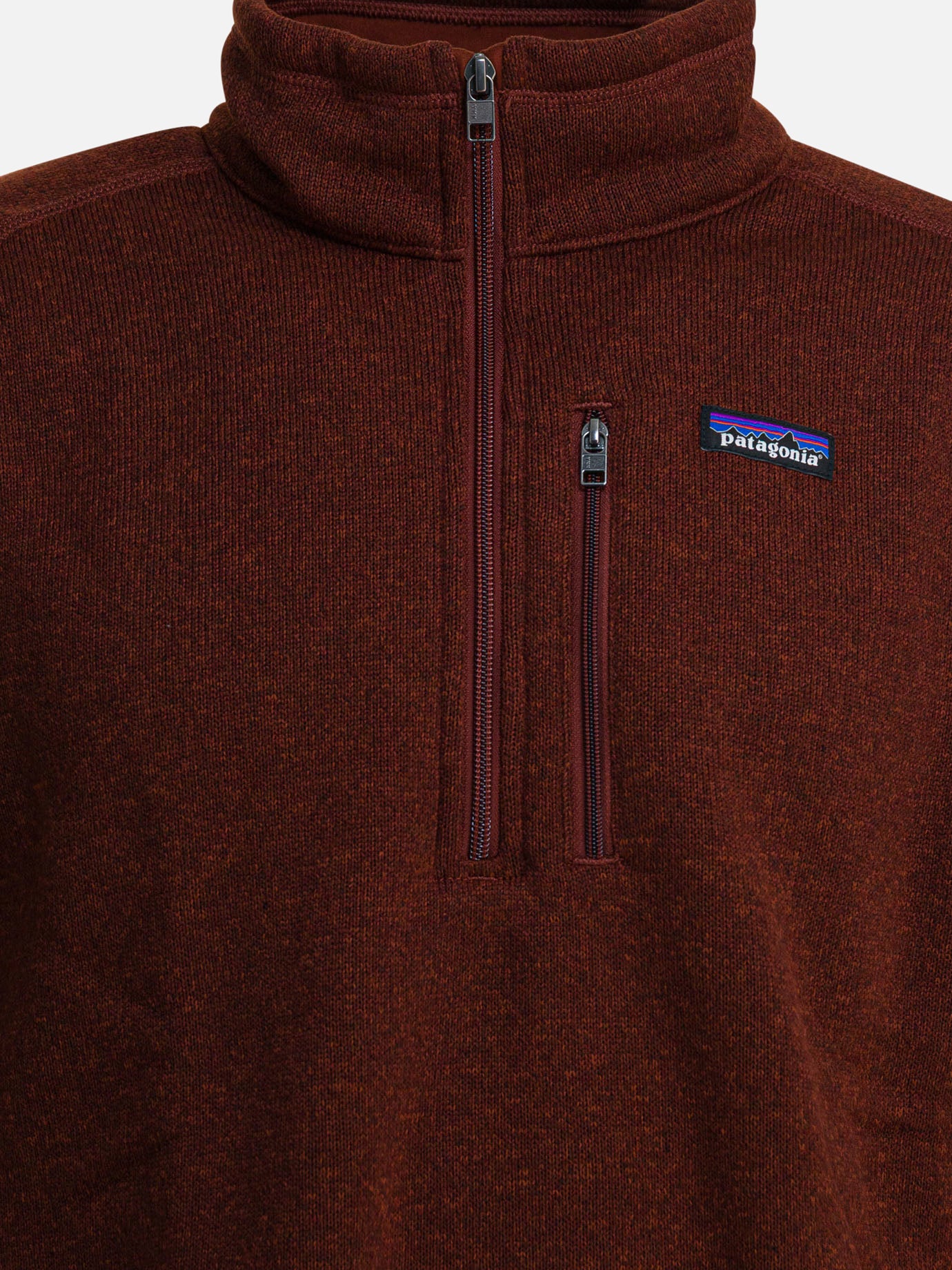 Half zip sweatshirts Solid colour  Bordeaux - Patagonia Men | PDP | VIETTI Online Store | thumbnail_3
