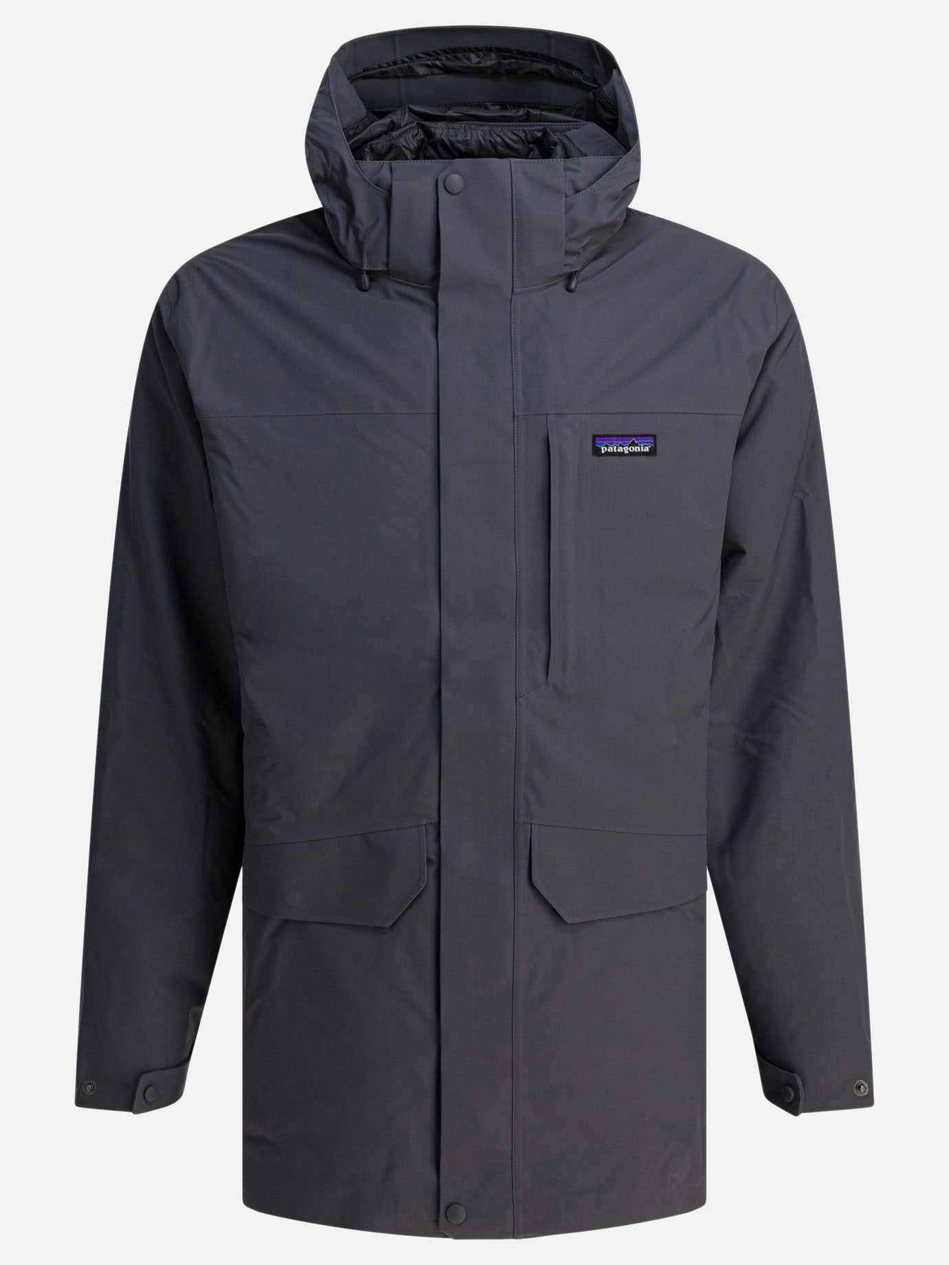 Parkas Logo  Grey - Patagonia Men | PDP | VIETTI Online Store | thumbnail