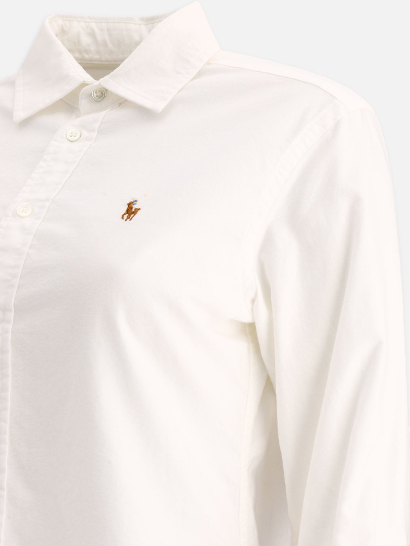 Polo Ralph Lauren Oxford slim-fit shirt White