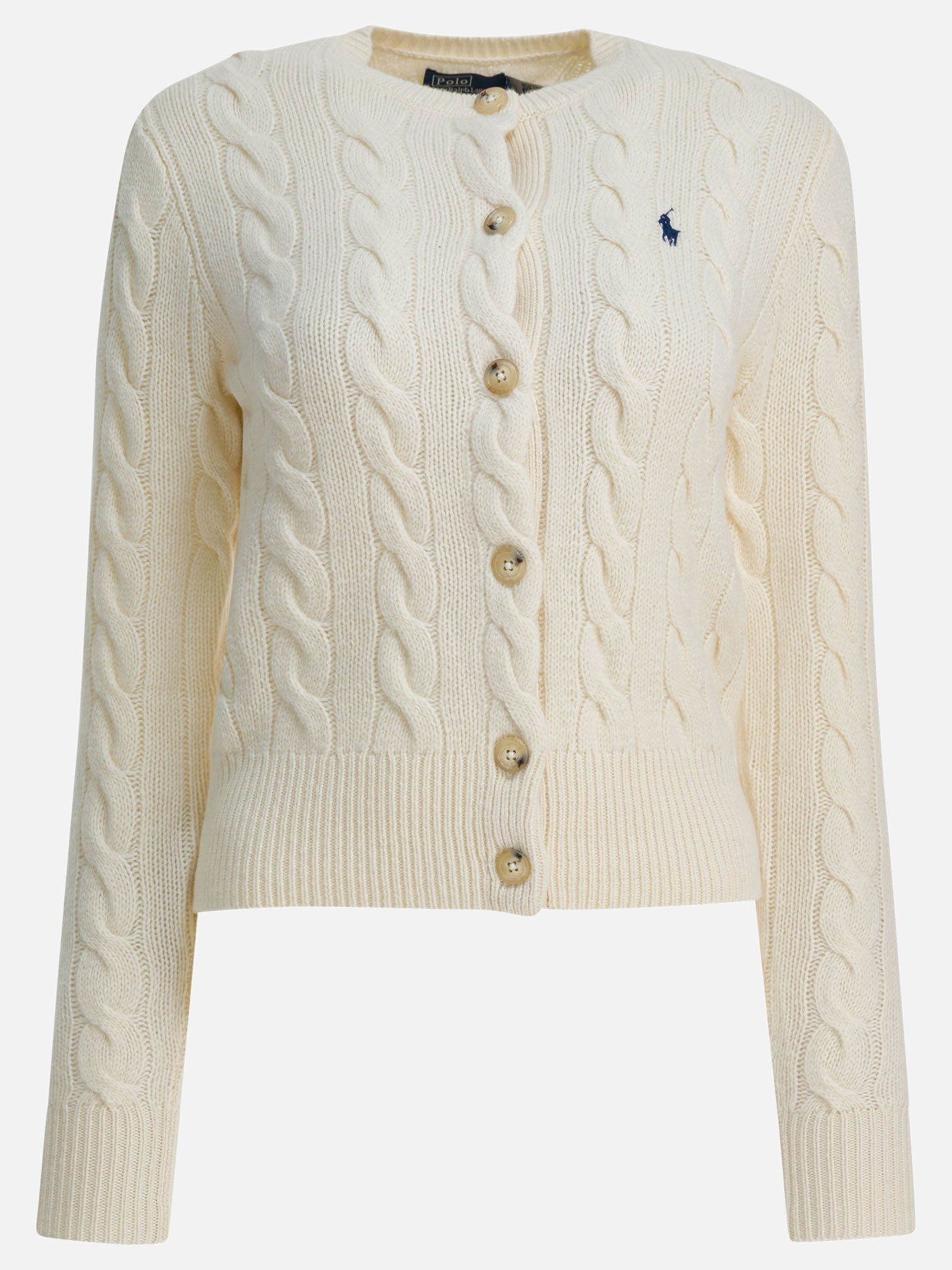 Cardigans Logo  White - Polo Ralph Lauren Women | PDP | VIETTI Online Store | Zoom-Modal
