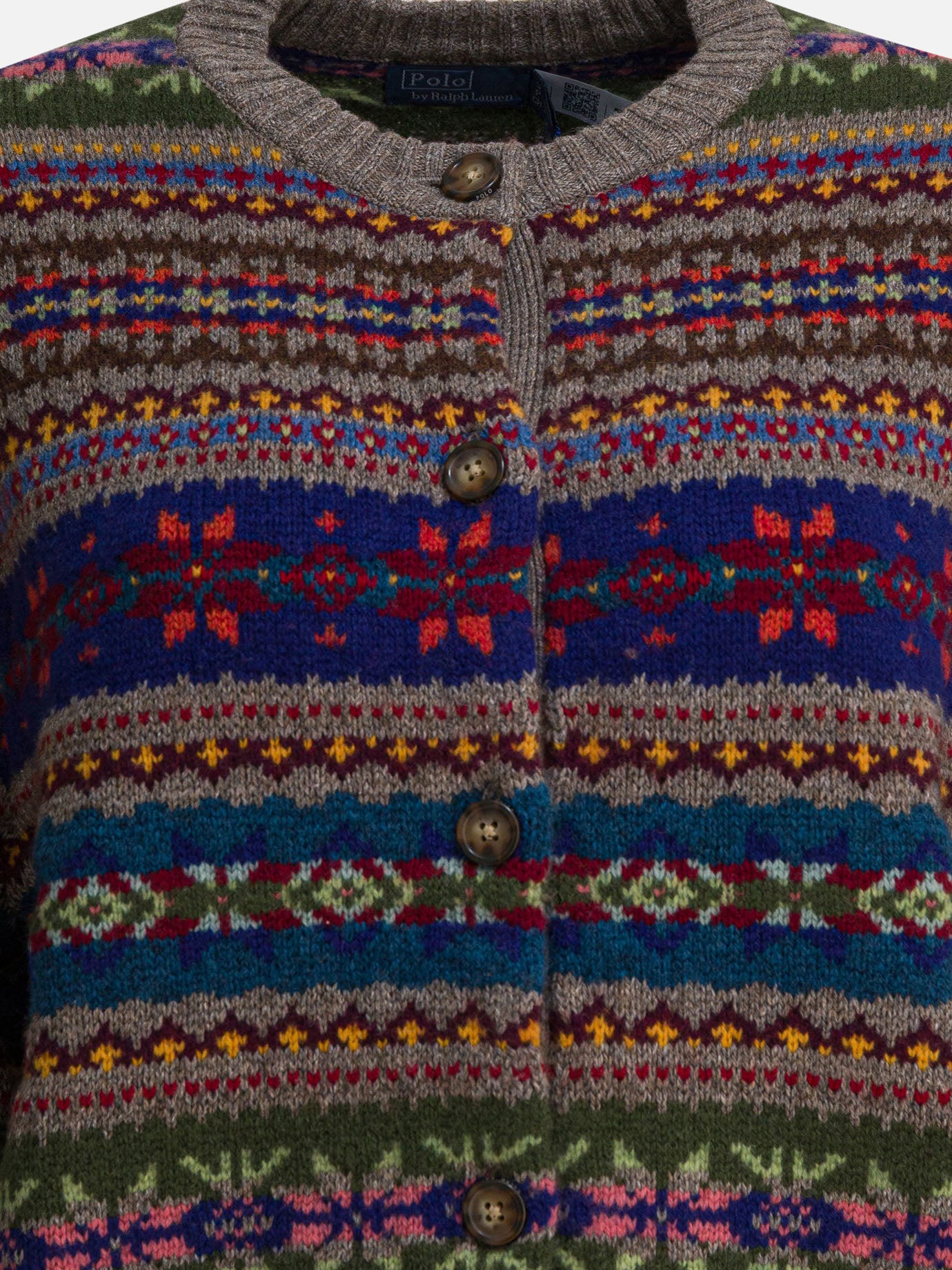 Cardigans Textured knit  Beige - Polo Ralph Lauren Women | PDP | VIETTI Online Store | Zoom-Modal_3
