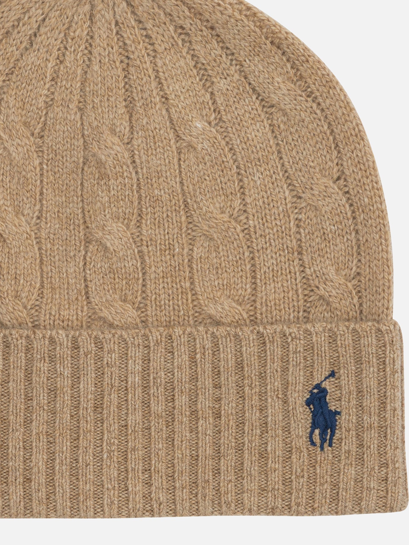 Beanies Logo  Beige - Polo Ralph Lauren Women | PDP | VIETTI Online Store | thumbnail_3