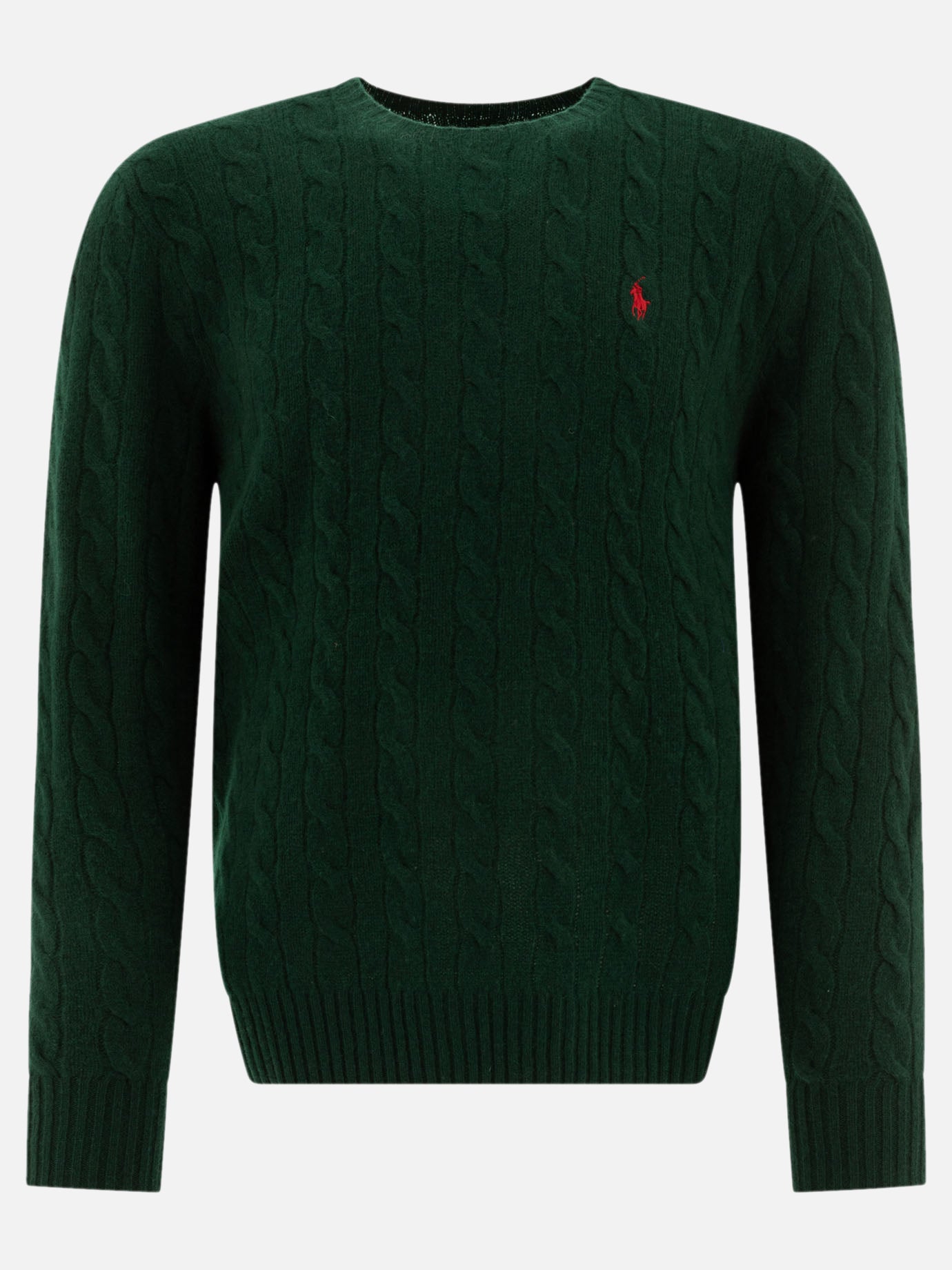 Crewneck sweaters Logo  Green - Polo Ralph Lauren Men | PDP | VIETTI Online Store | Zoom-Modal
