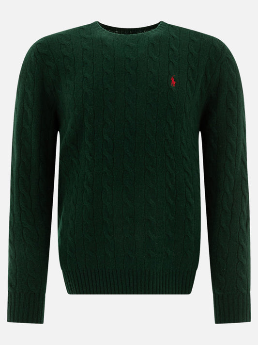 Crewneck sweaters Logo  Green - Polo Ralph Lauren Men | PDP | VIETTI Online Store 
