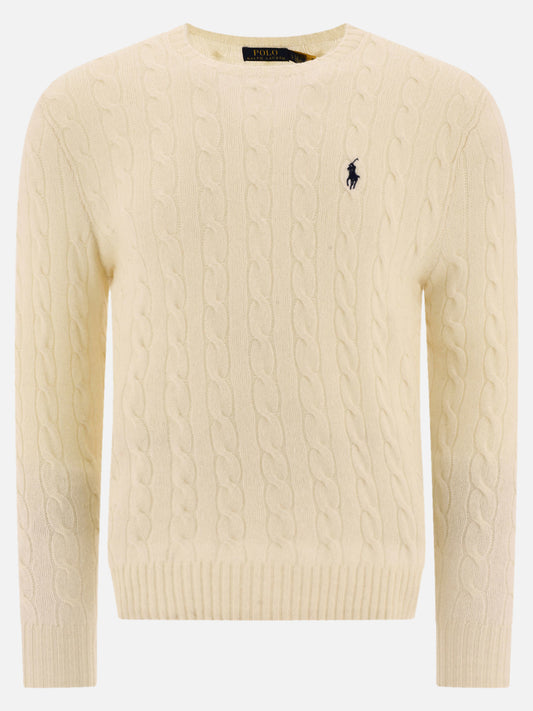 Crewneck sweaters Logo  White - Polo Ralph Lauren Men | PDP | VIETTI Online Store 
