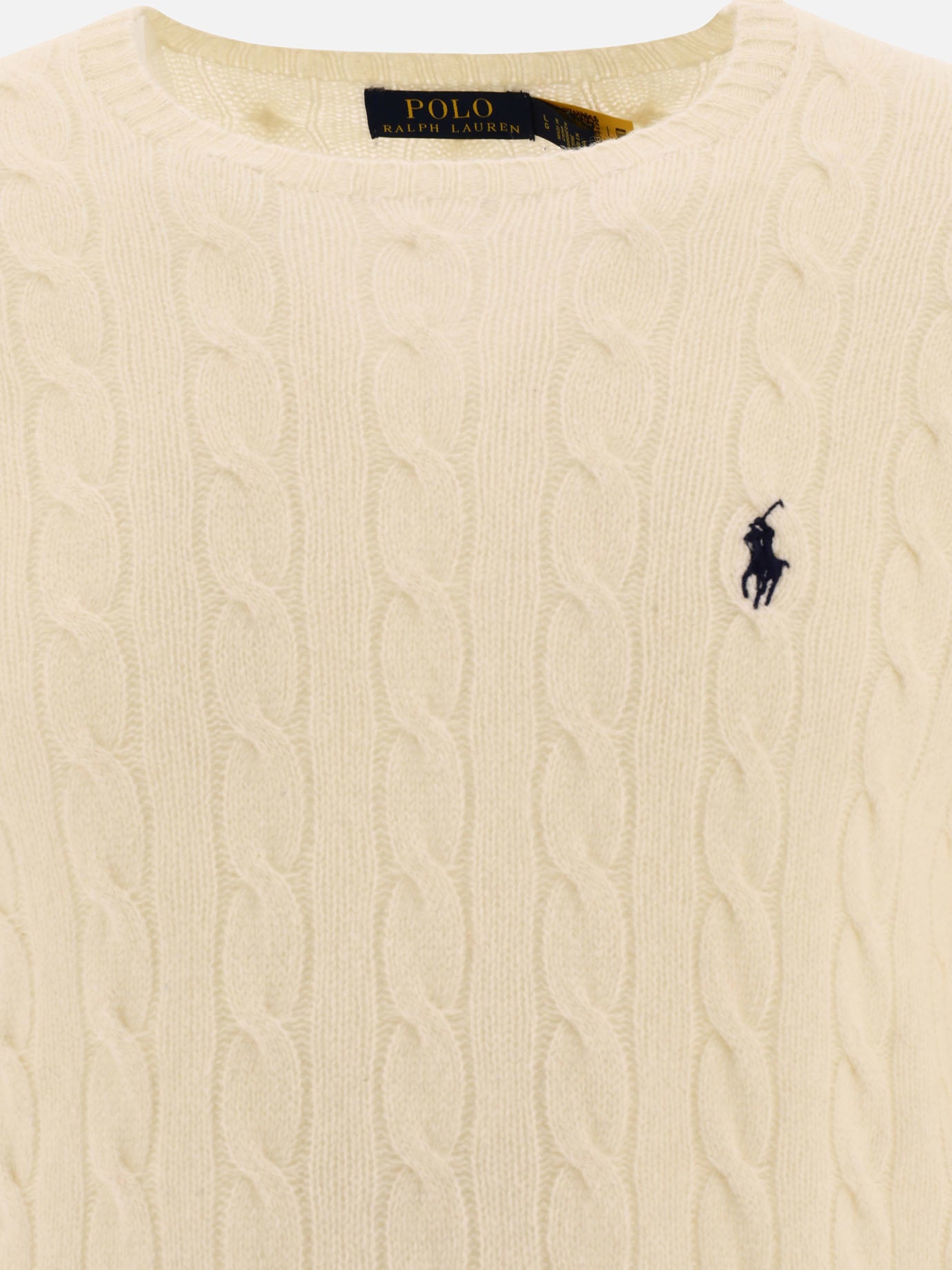 Crewneck sweaters Logo  White - Polo Ralph Lauren Men | PDP | VIETTI Online Store | thumbnail_3