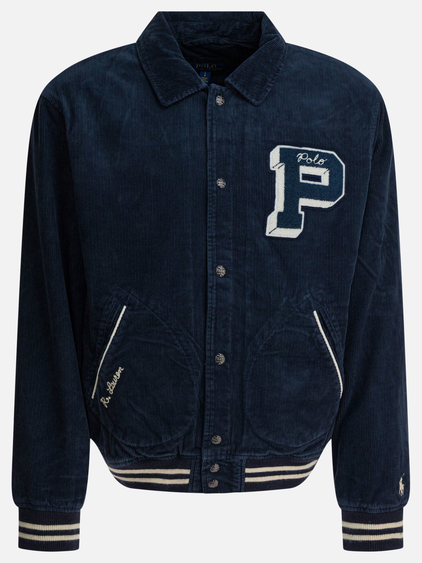 Bomber jackets Logo  Blue - Polo Ralph Lauren Men | PDP | VIETTI Online Store | Zoom-Modal
