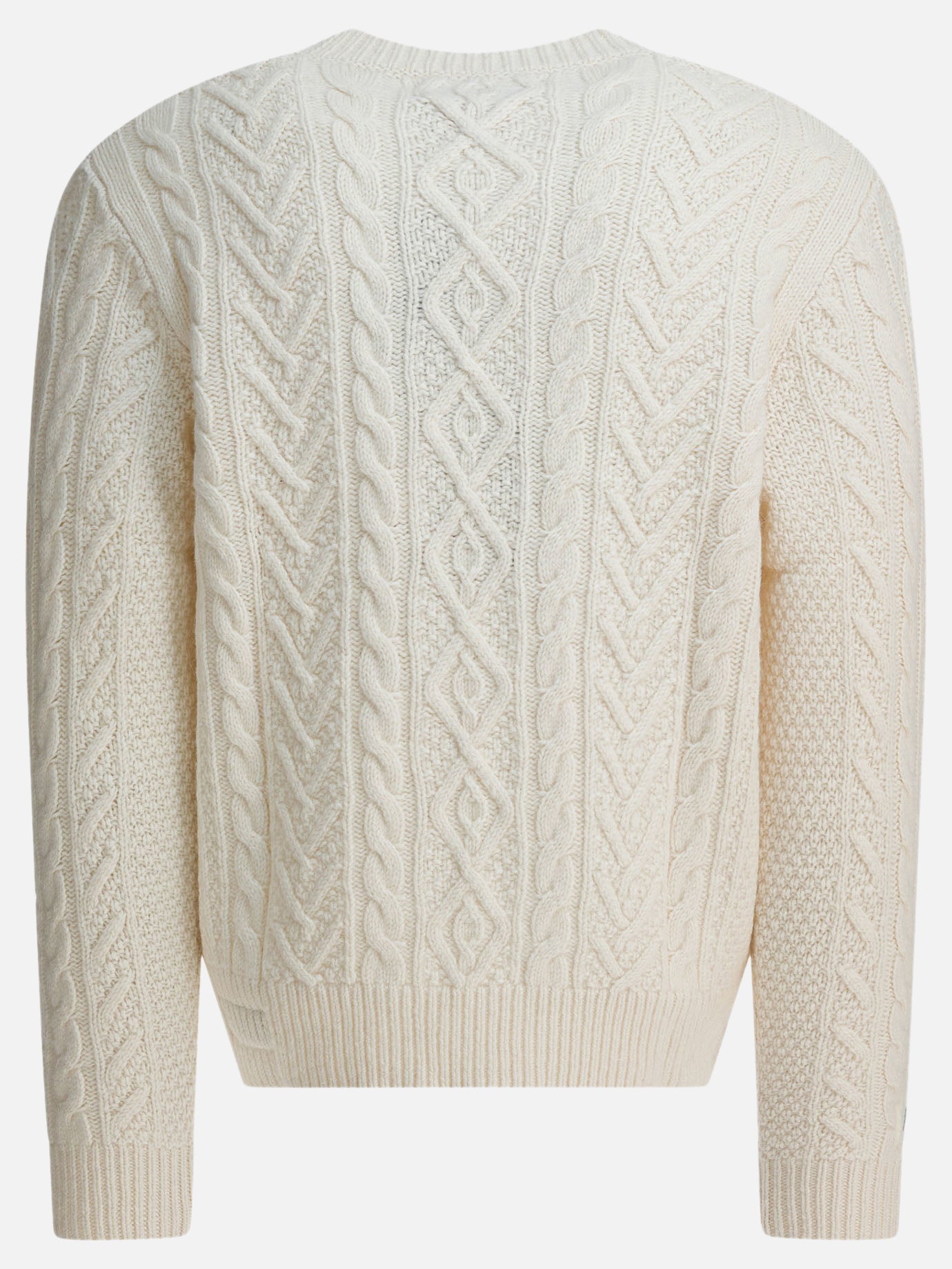 Crewneck sweaters Textured knit  White - Polo Ralph Lauren Men | PDP | VIETTI Online Store | Zoom-Modal_2
