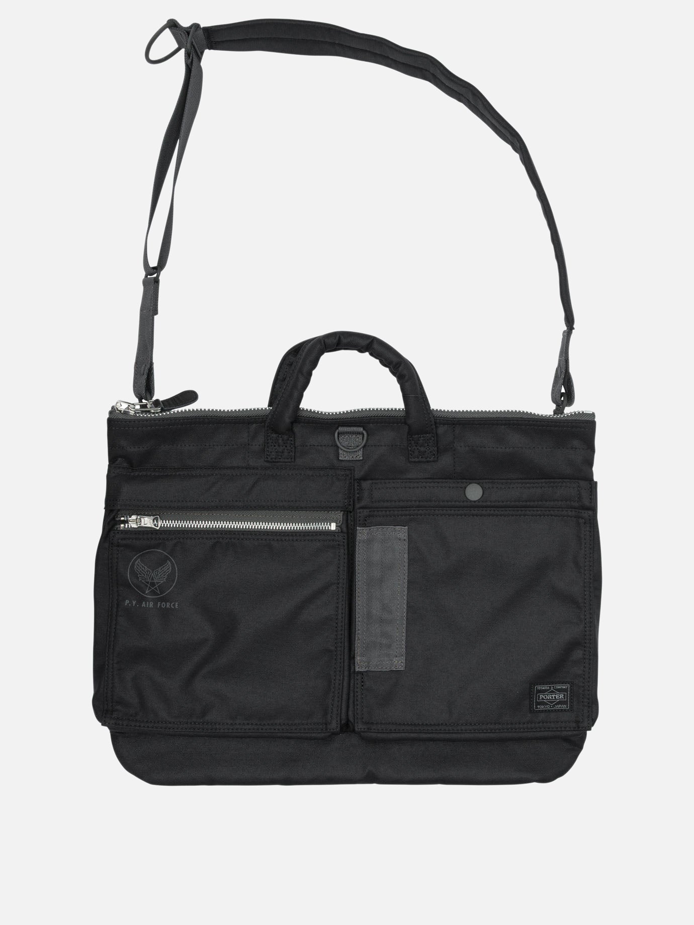 Large bags 80% nylon 20% polyester  Black - Porter-Yoshida &amp; Co Men | PDP | VIETTI Online Store | thumbnail_2