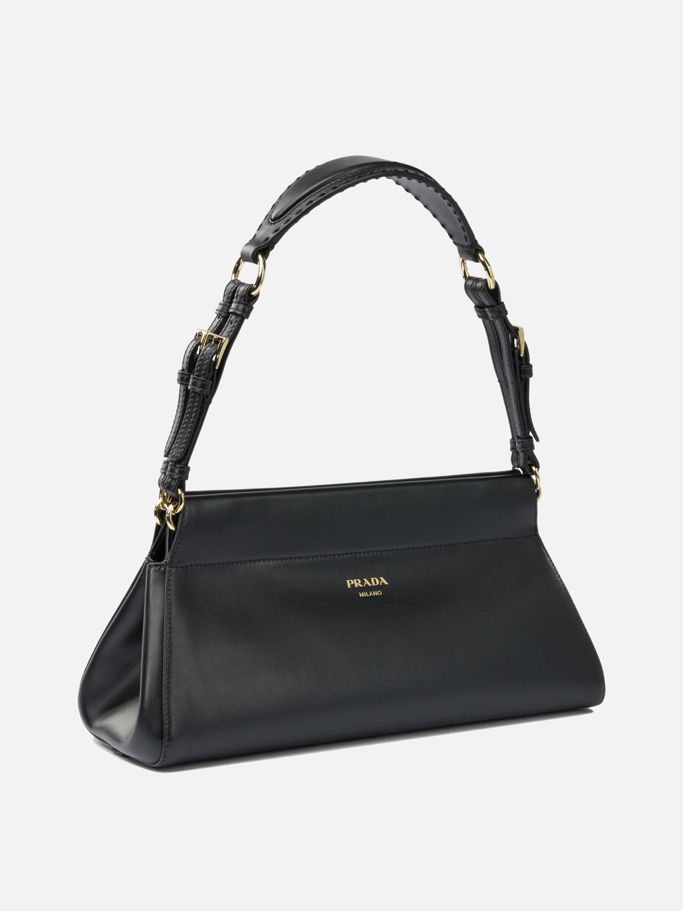 Medium bags 100% lamb leather  Black - Prada Women | PDP | VIETTI Online Store | thumbnail_2
