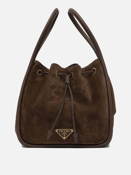 Small bags Logo  Brown - Prada Women | PDP | VIETTI Online Store 
