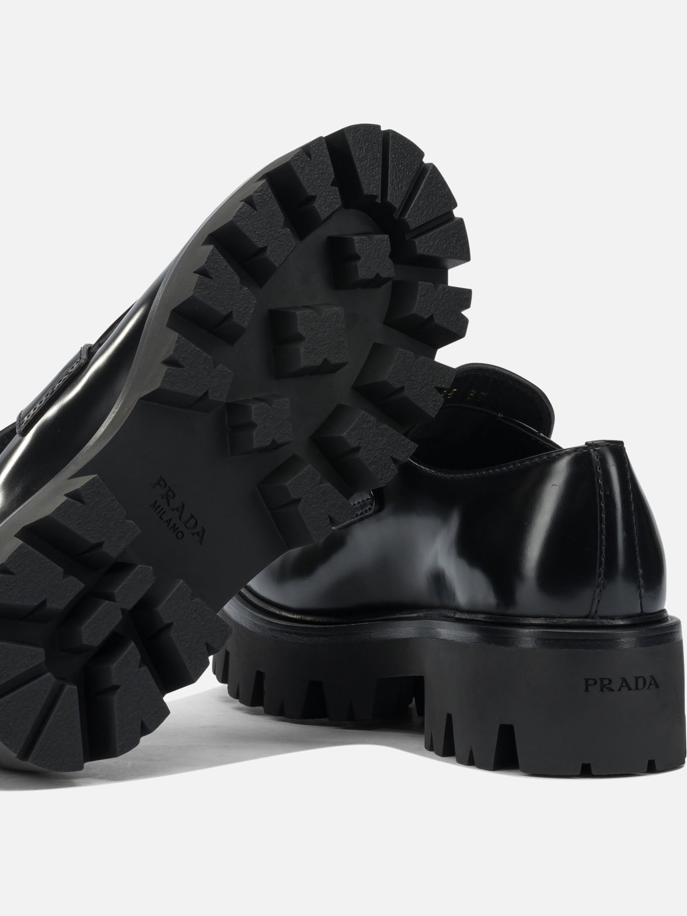 Loafers 100% calf leather  Black - Prada Women | PDP | VIETTI Online Store | Zoom-Modal_5
