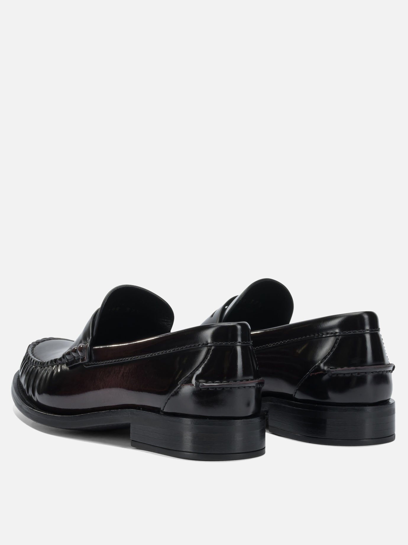 Loafers 100% calf leather - 100% rubber  Brown - Prada Women | PDP | VIETTI Online Store | Zoom-Modal_4
