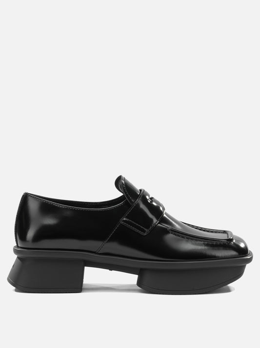 Loafers 100% leather - 100% rubber  Black - Prada Women | PDP | VIETTI Online Store 
