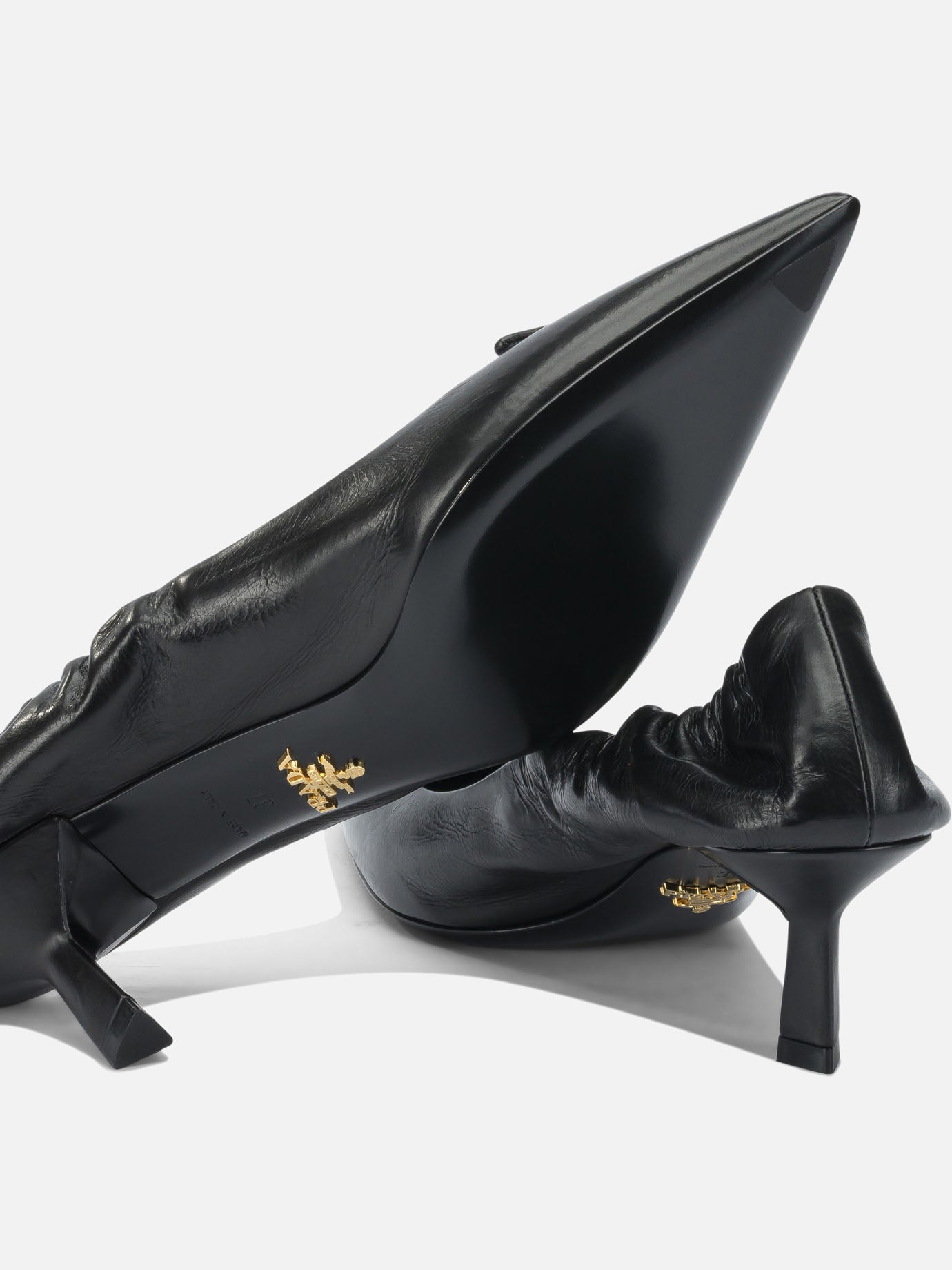 Pumps 100% calf leather - 100% calf leather  Black - Prada Women | PDP | VIETTI Online Store | Zoom-Modal_5
