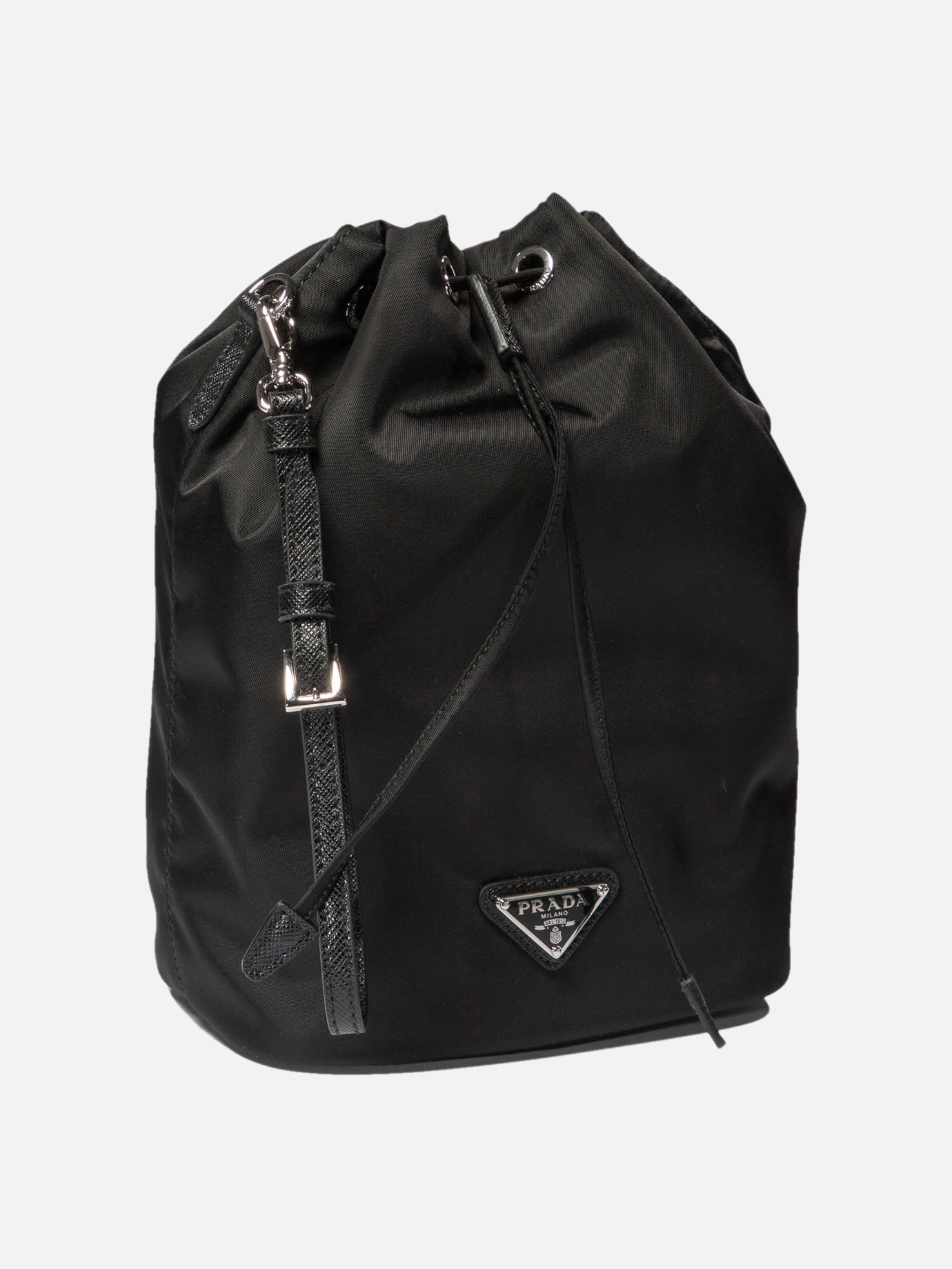 Pouch 100% recycled polyamide - 100% viscose  Black - Prada Women | PDP | VIETTI Online Store | Zoom-Modal_2
