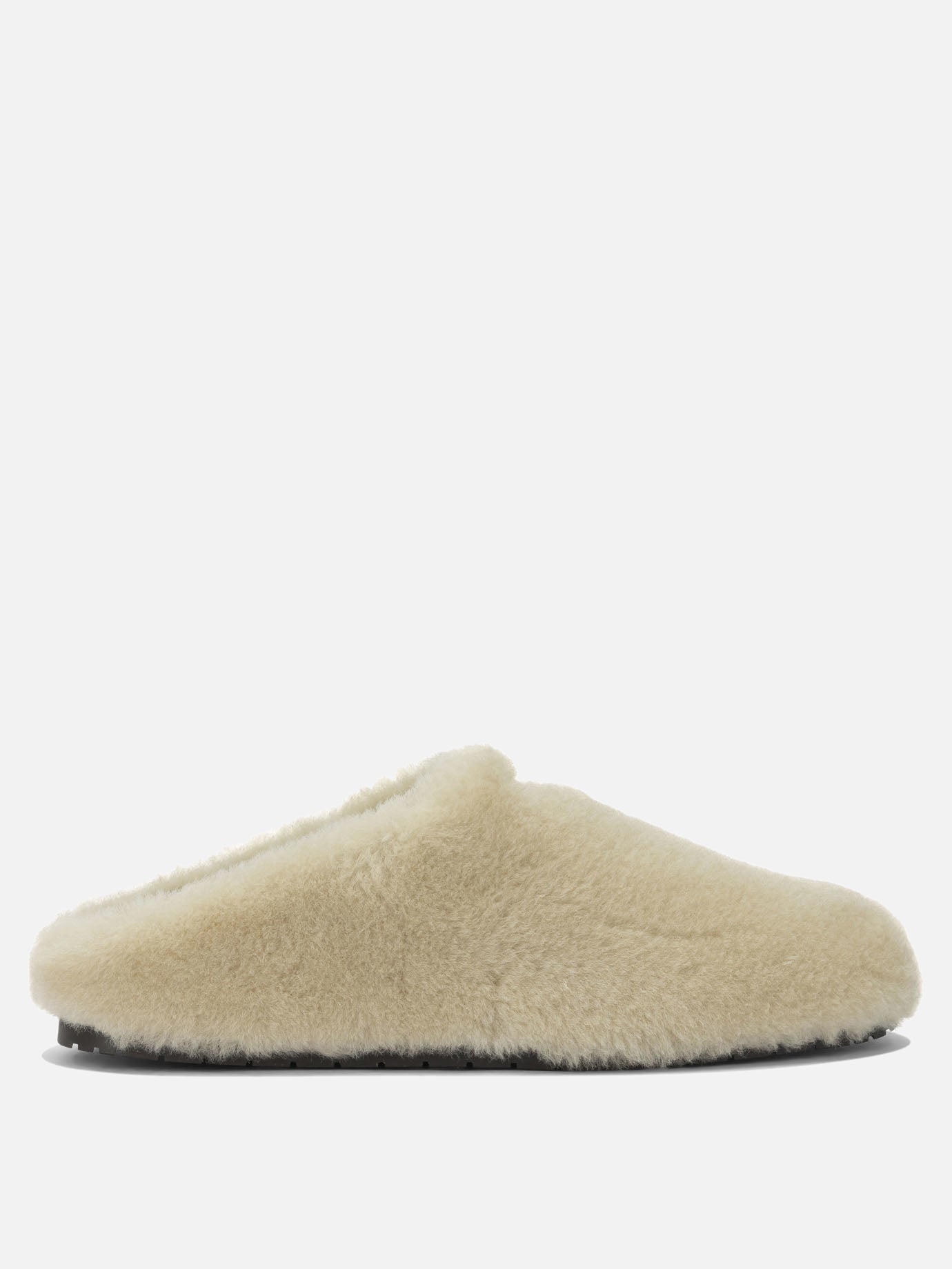 Slippers 100% lamb skin - 100% rubber  Beige - Prada Women | PDP | VIETTI Online Store | thumbnail