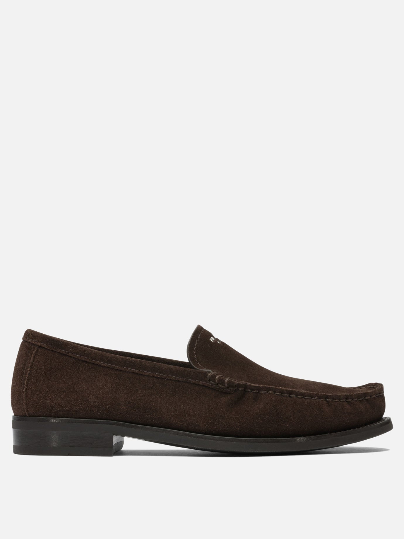 Loafers 100% calf leather - 100% rubber  Brown - Prada Men | PDP | VIETTI Online Store | Zoom-Modal
