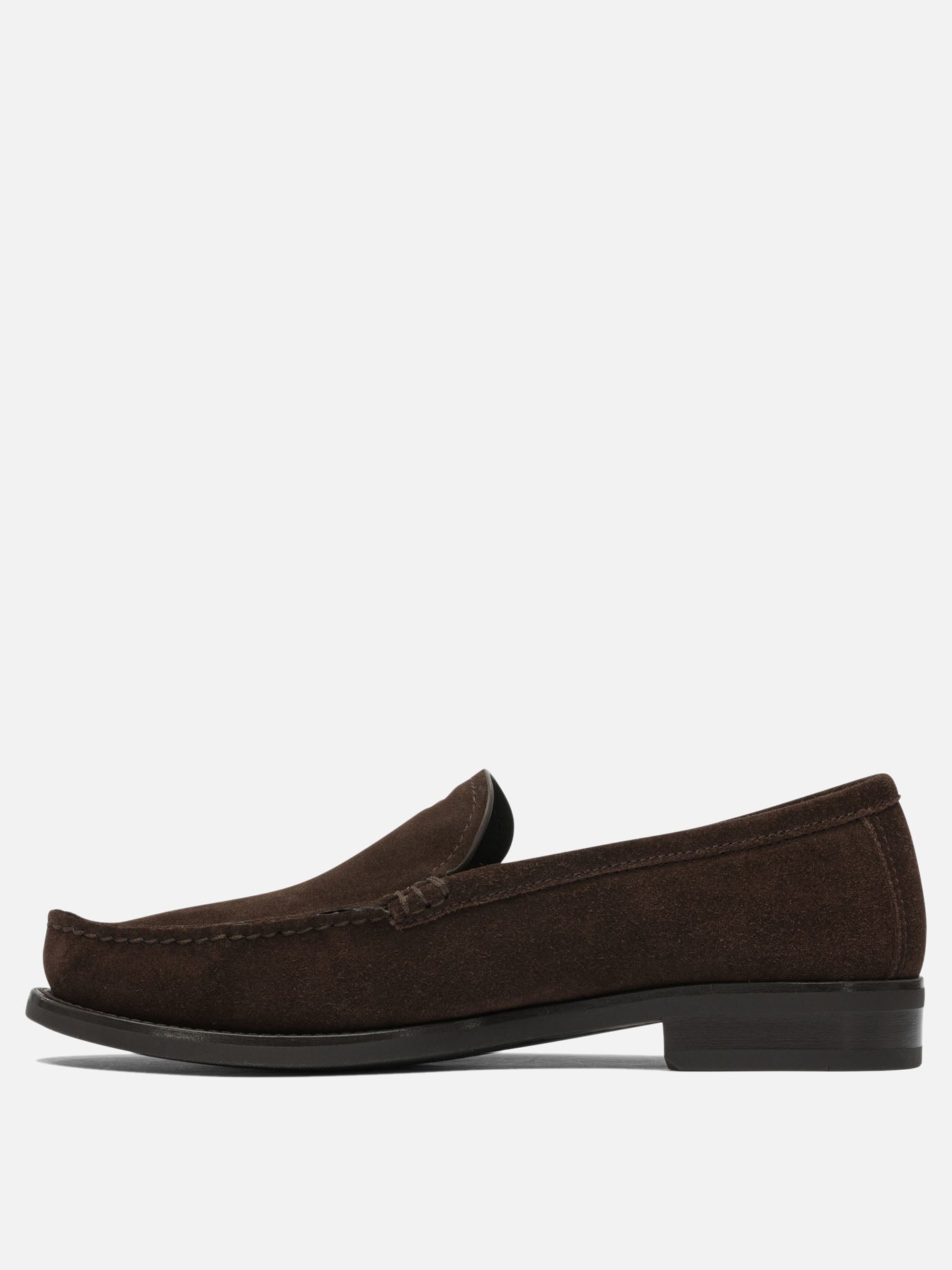 Loafers 100% calf leather - 100% rubber  Brown - Prada Men | PDP | VIETTI Online Store | Zoom-Modal_3
