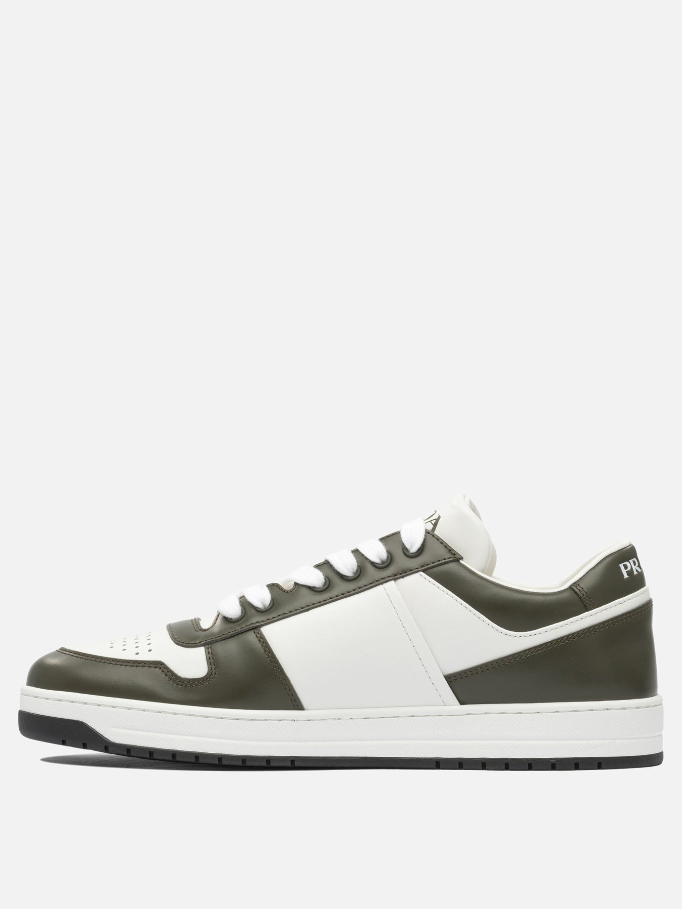 Low top sneakers 100% calf leather - 100% rubber  White - Prada Men | PDP | VIETTI Online Store | Zoom-Modal_3
