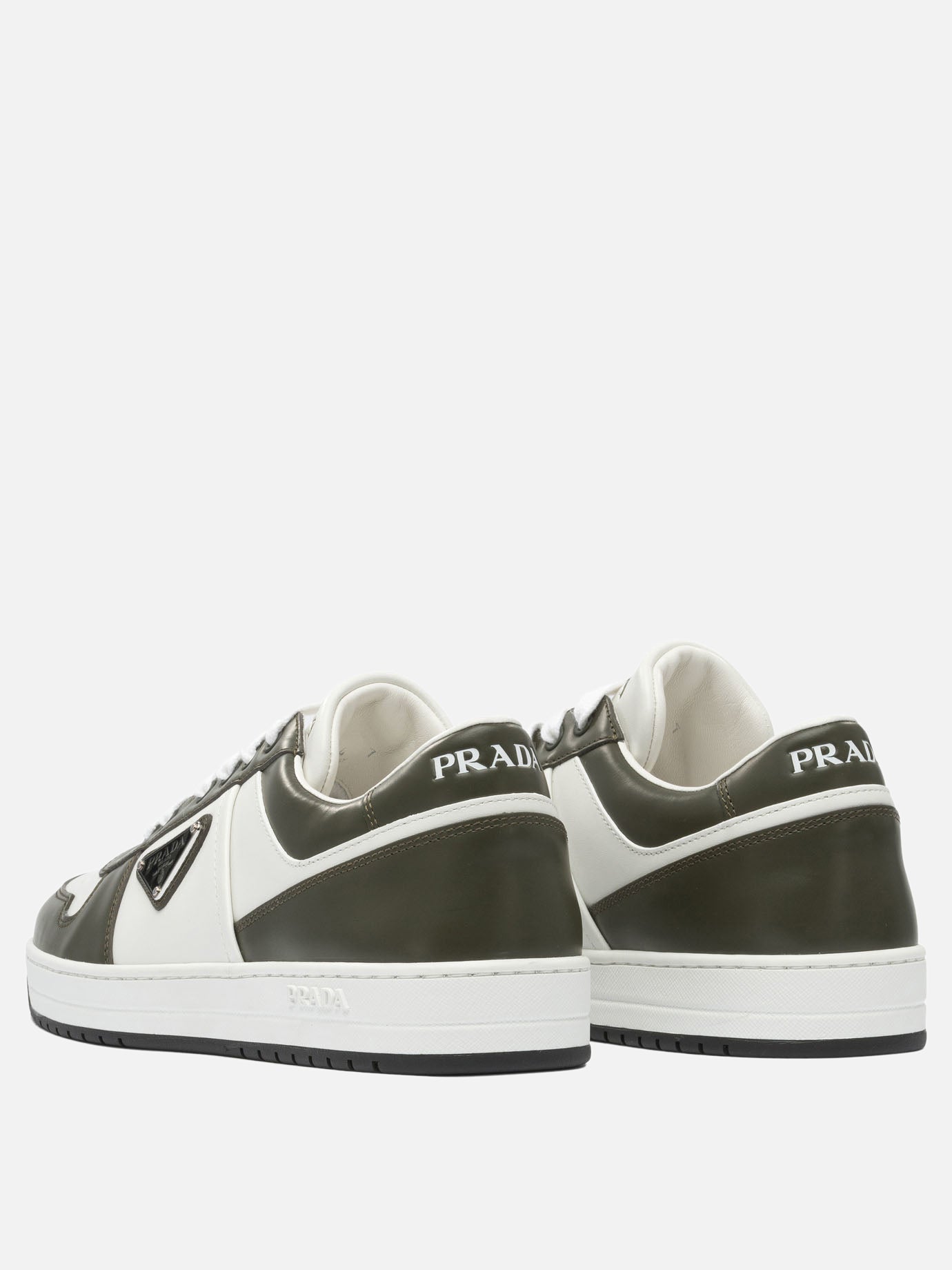 Low top sneakers 100% calf leather - 100% rubber  White - Prada Men | PDP | VIETTI Online Store | Zoom-Modal_4
