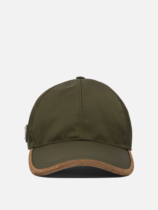 Baseball caps 100% recycled polyamide  Green - Prada Men | PLP | VIETTI Online Store 
