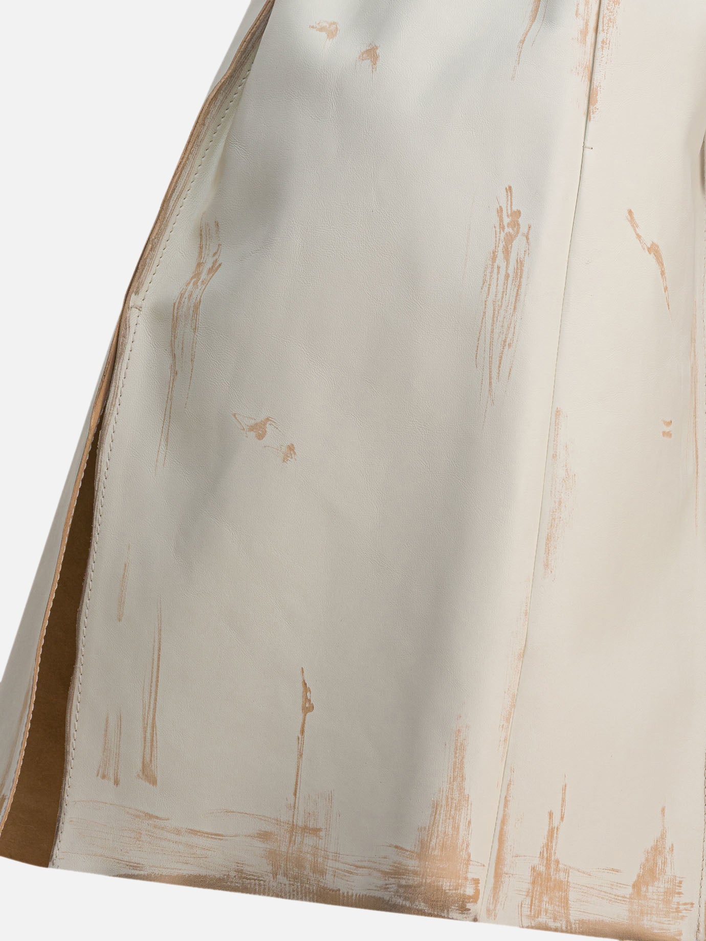 Midi skirts Solid colour  White - Prada Women | PDP | VIETTI Online Store | thumbnail_4