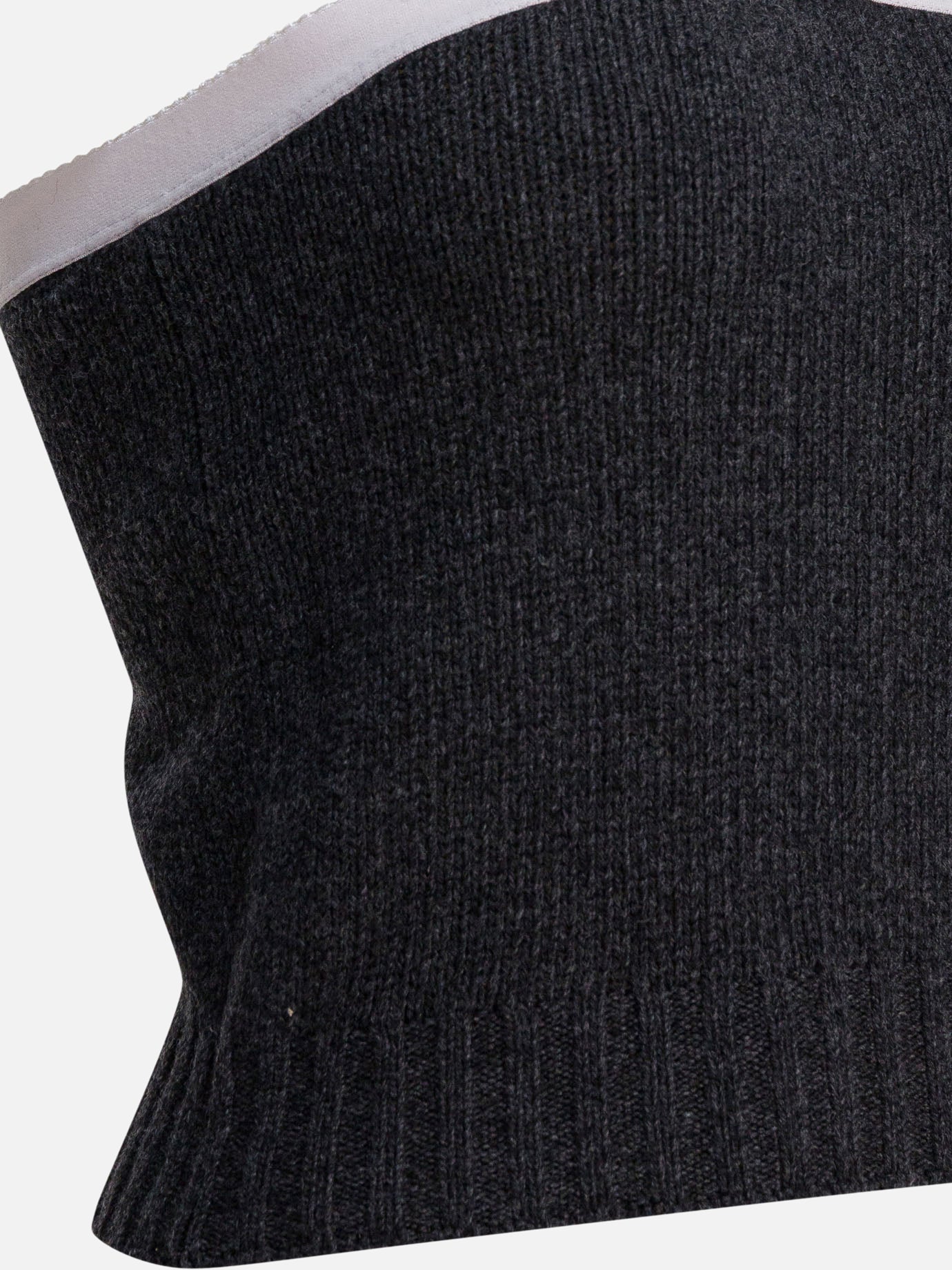 Crop tops Solid colour  Grey - Prada Women | PDP | VIETTI Online Store | Zoom-Modal_3
