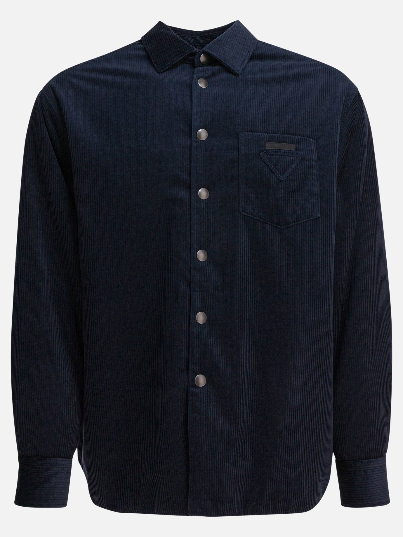 Casual shirts Solid colour  Blue - Prada Men | PDP | VIETTI Online Store | Zoom-Modal
