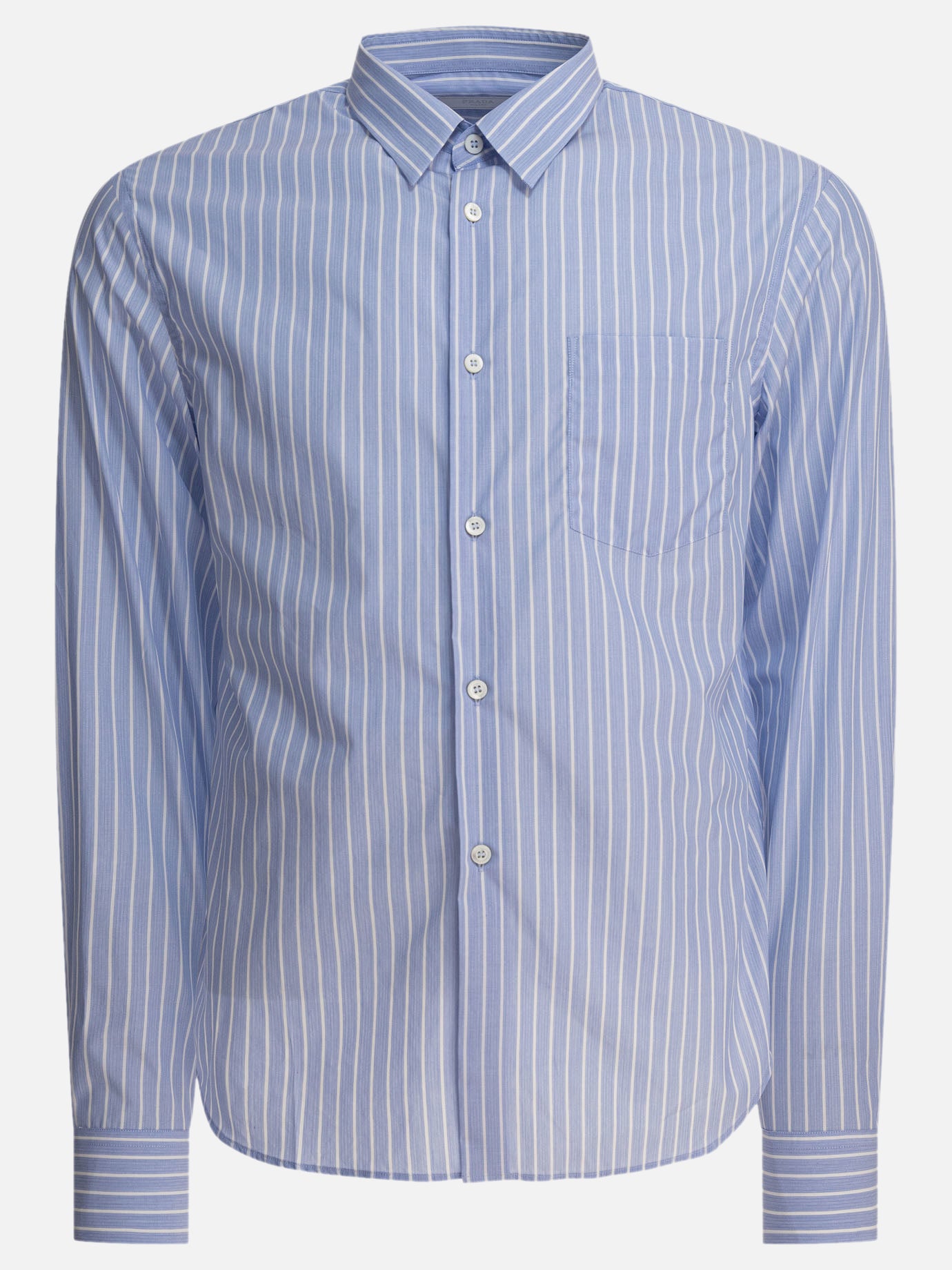 Casual shirts Striped  Light blue - Prada Men | PDP | VIETTI Online Store | thumbnail