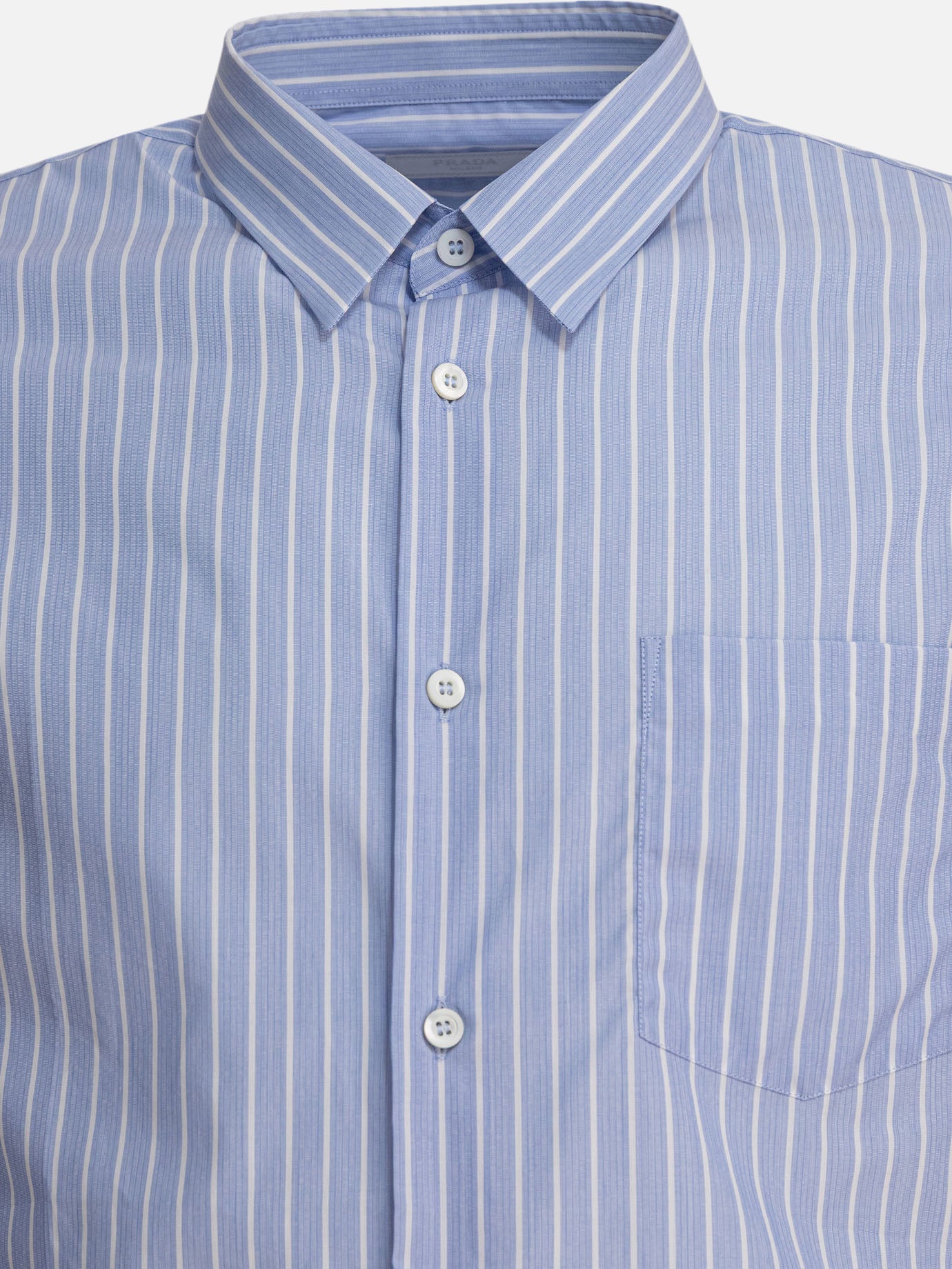 Casual shirts Striped  Light blue - Prada Men | PDP | VIETTI Online Store | thumbnail_3