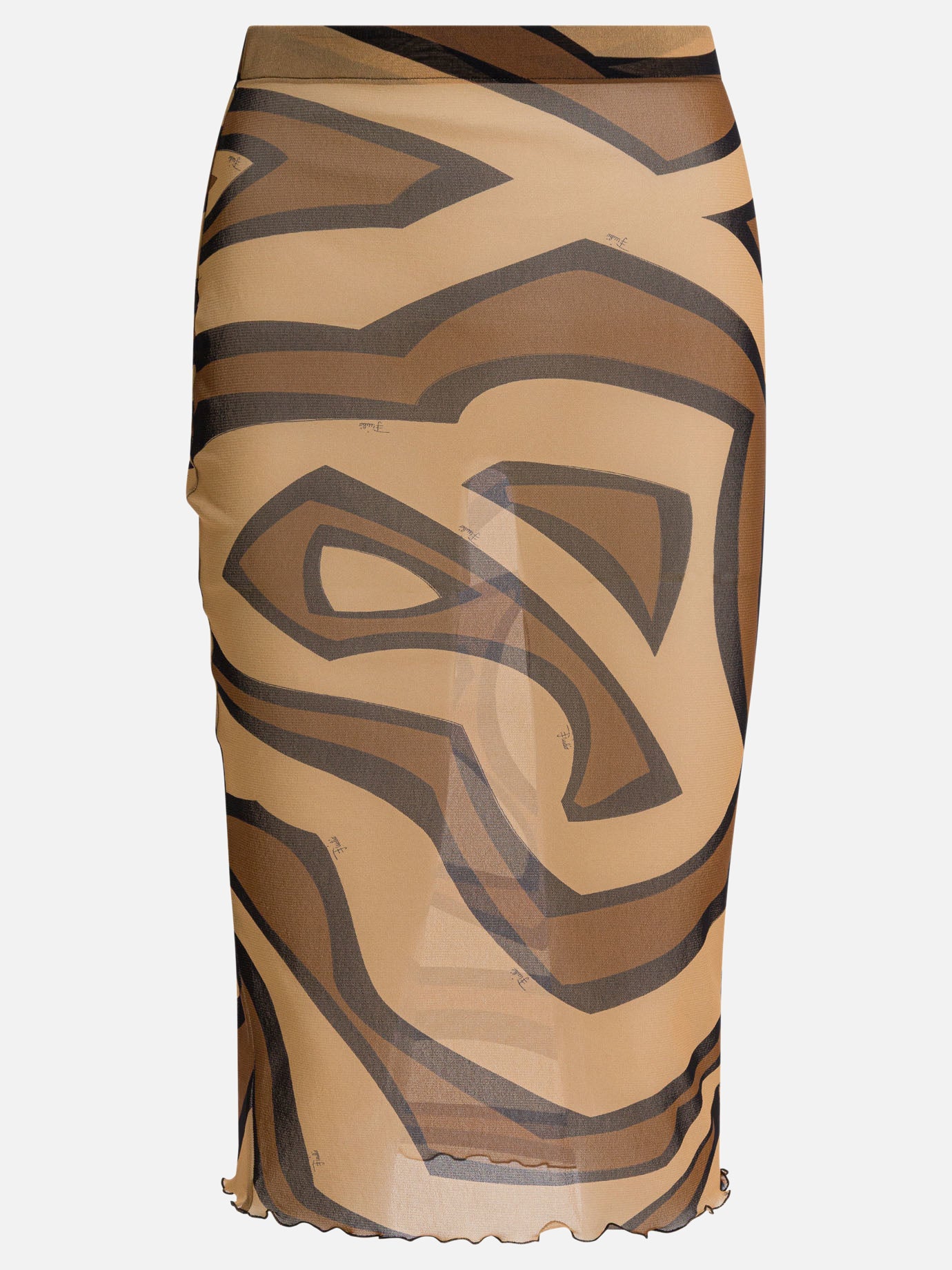 Midi skirts Print  Gold - Pucci Women | PDP | VIETTI Online Store | Zoom-Modal
