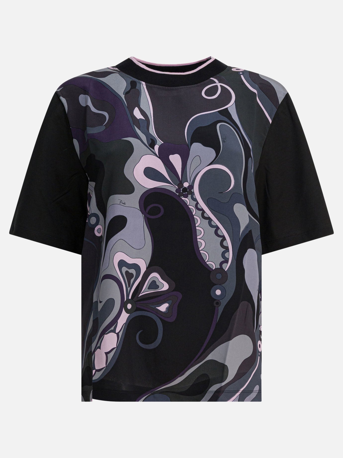 Crewneck t-shirts Print  Black - Pucci Women | PDP | VIETTI Online Store | Zoom-Modal
