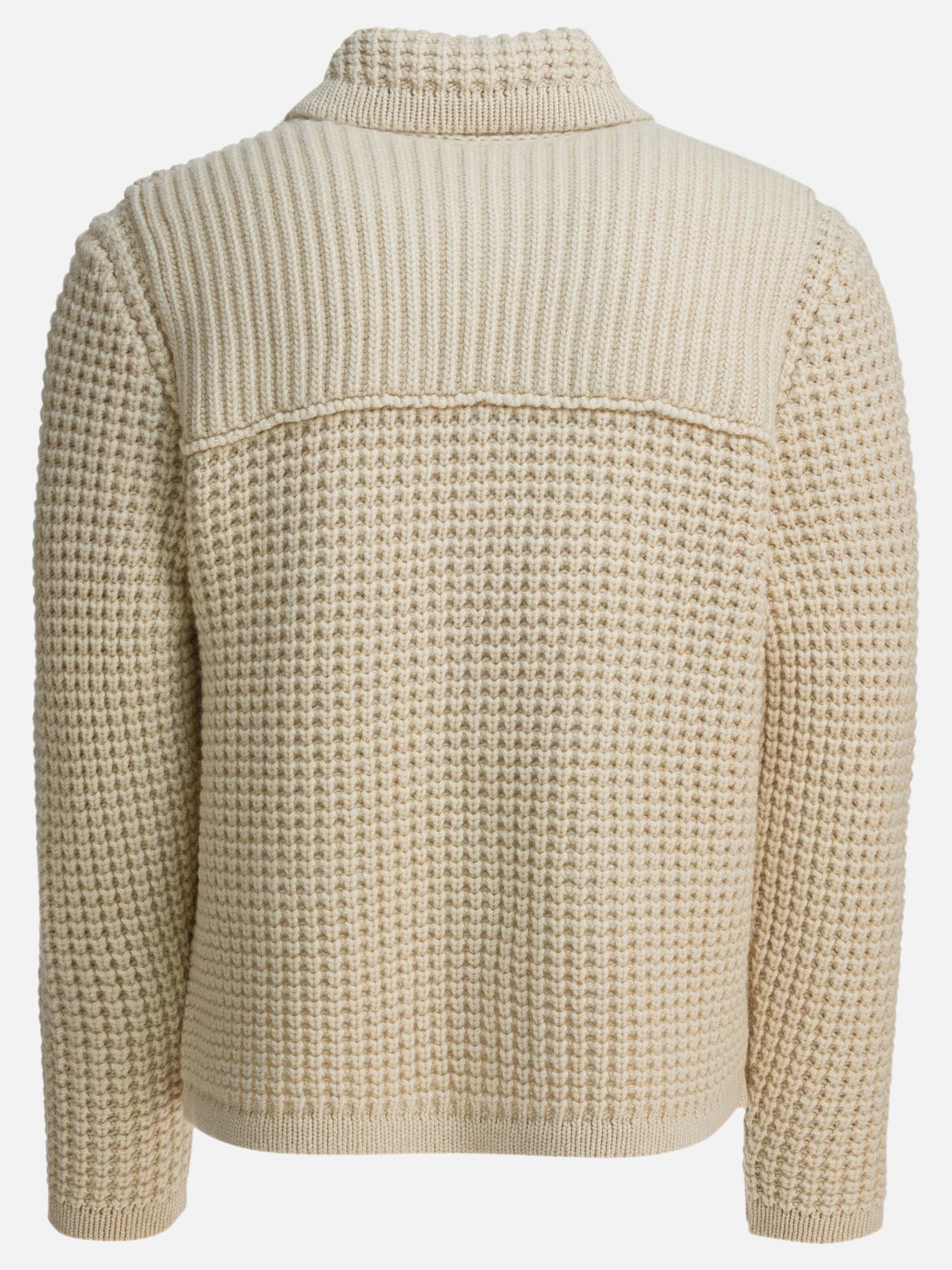 Cardigans Textured knit  Beige - Rakkì Men | PDP | VIETTI Online Store | Zoom-Modal_2
